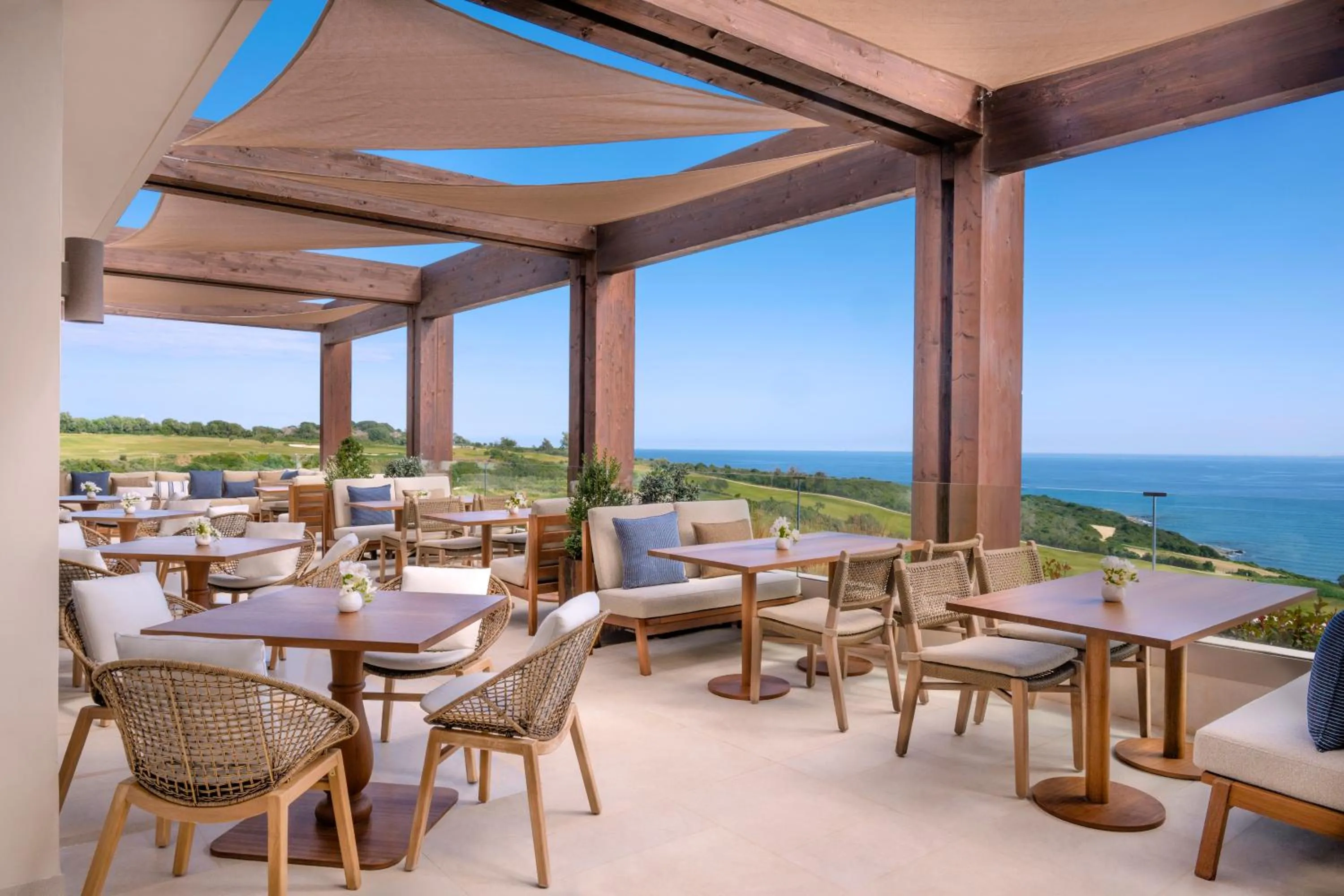 Restaurant/places to eat in Fairmont La Hacienda Costa del Sol