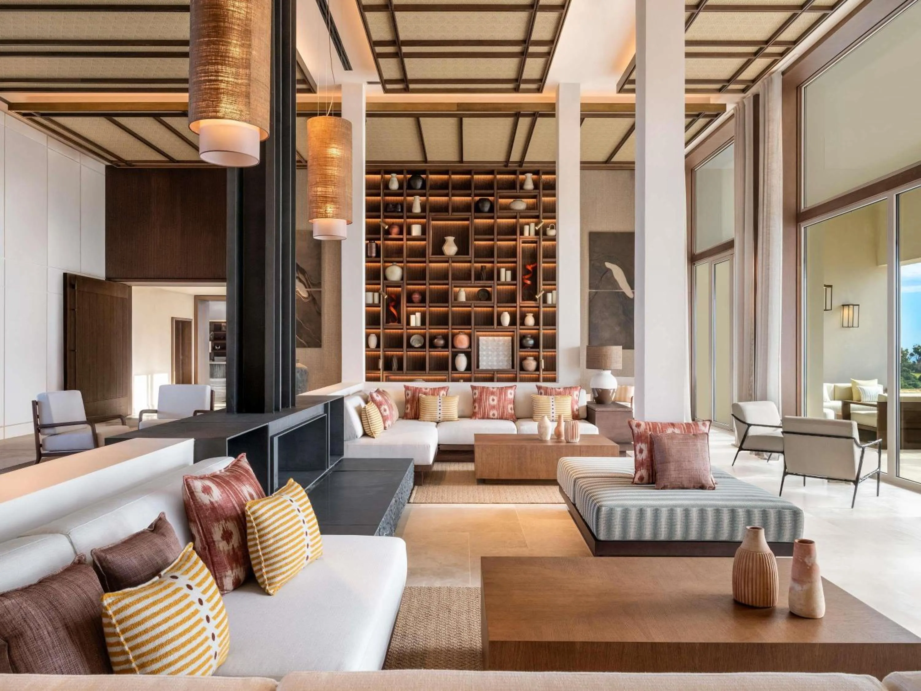 Lounge or bar in Fairmont La Hacienda Costa del Sol