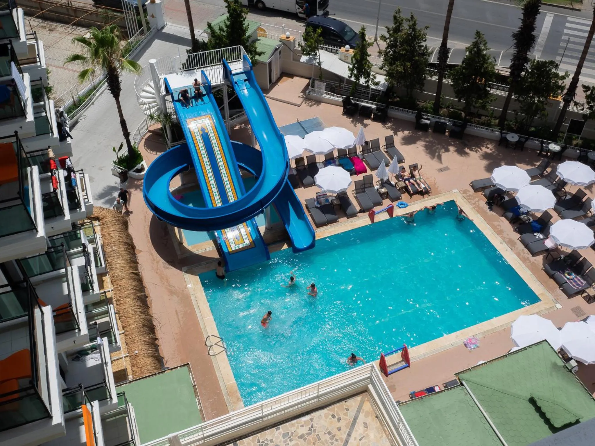 Aqua park in SUN FIRE BEACH Hotel