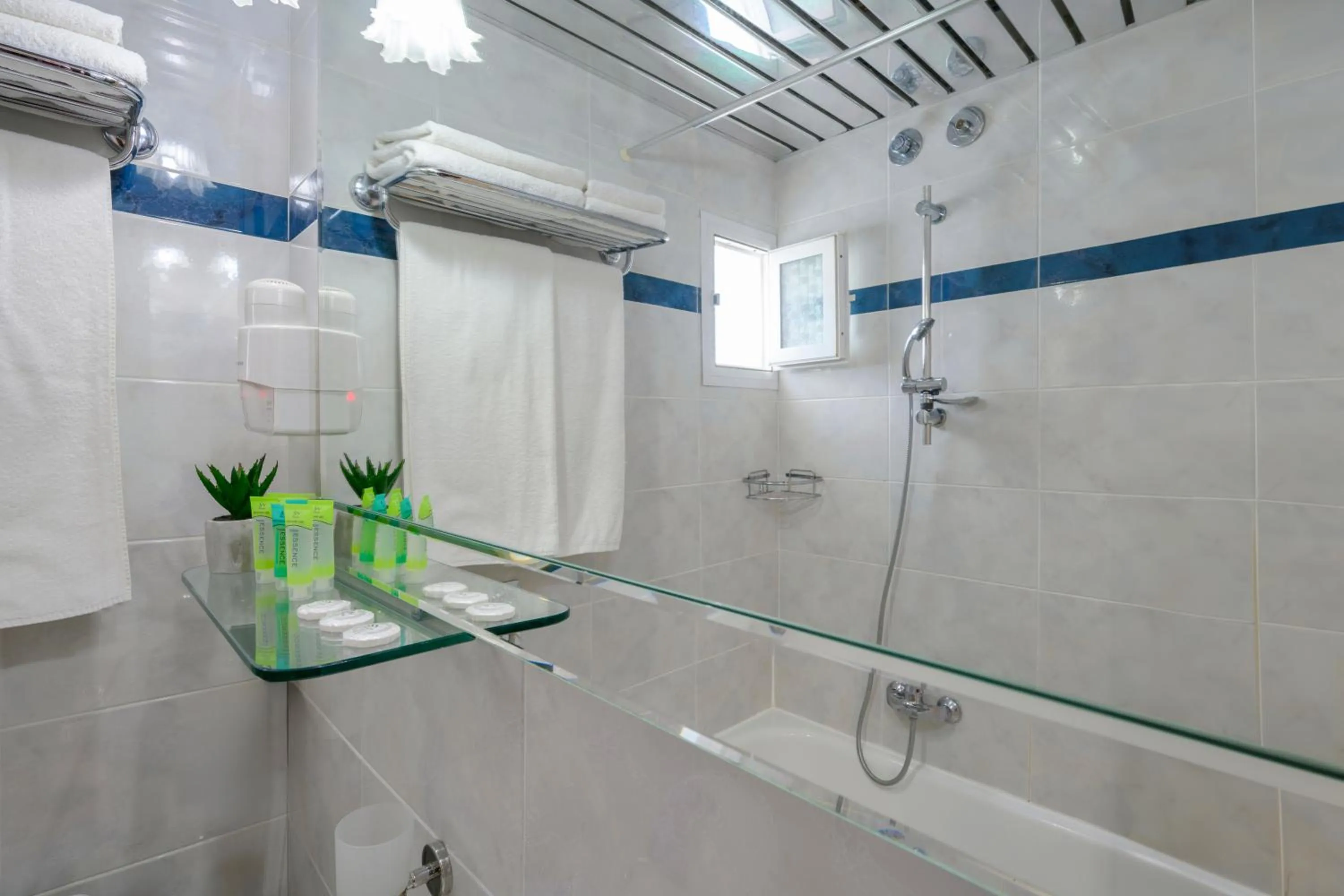 Bathroom in EONA BEACH RESORT by Greek Pride