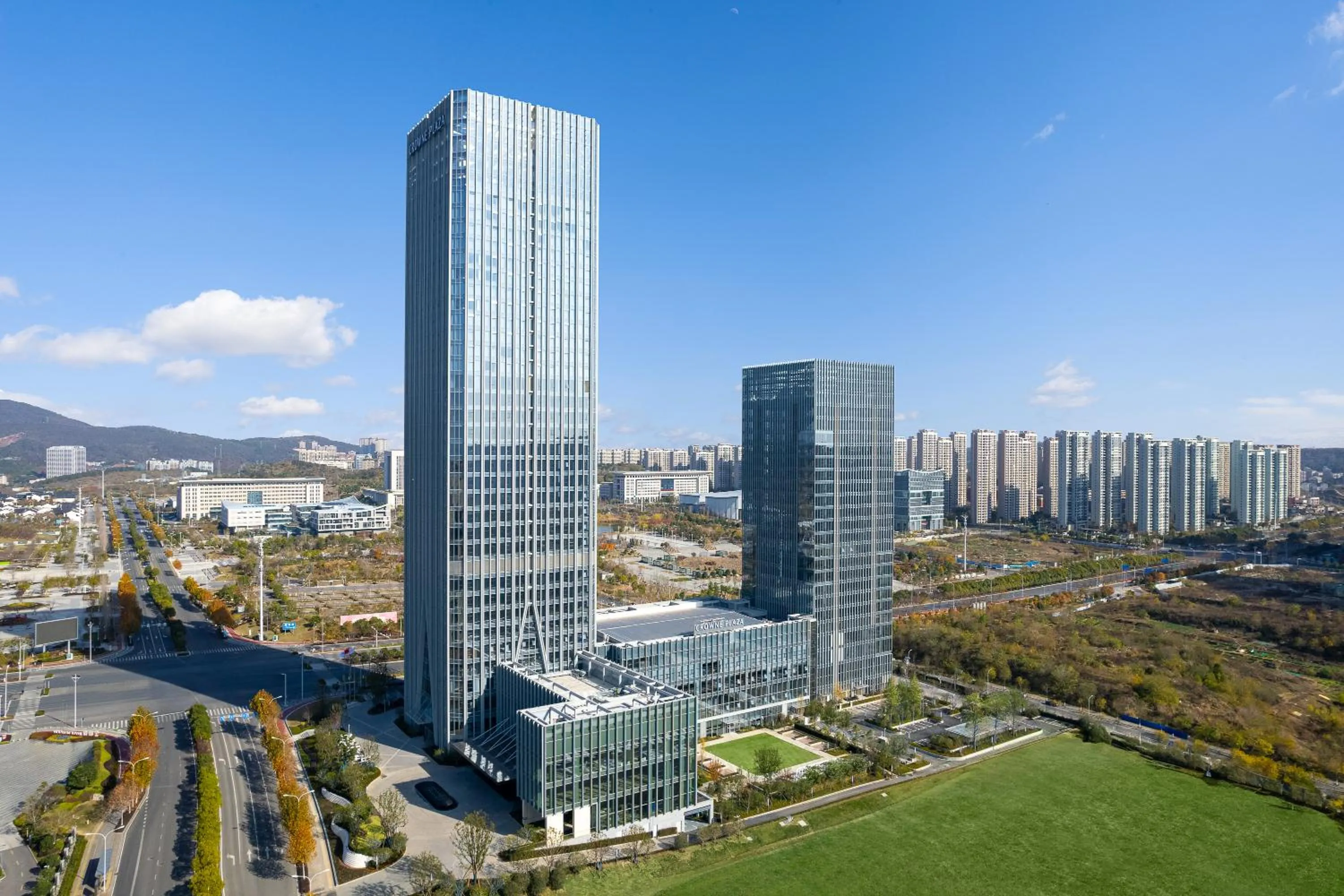 Property building in Crowne Plaza Jingmen by IHG