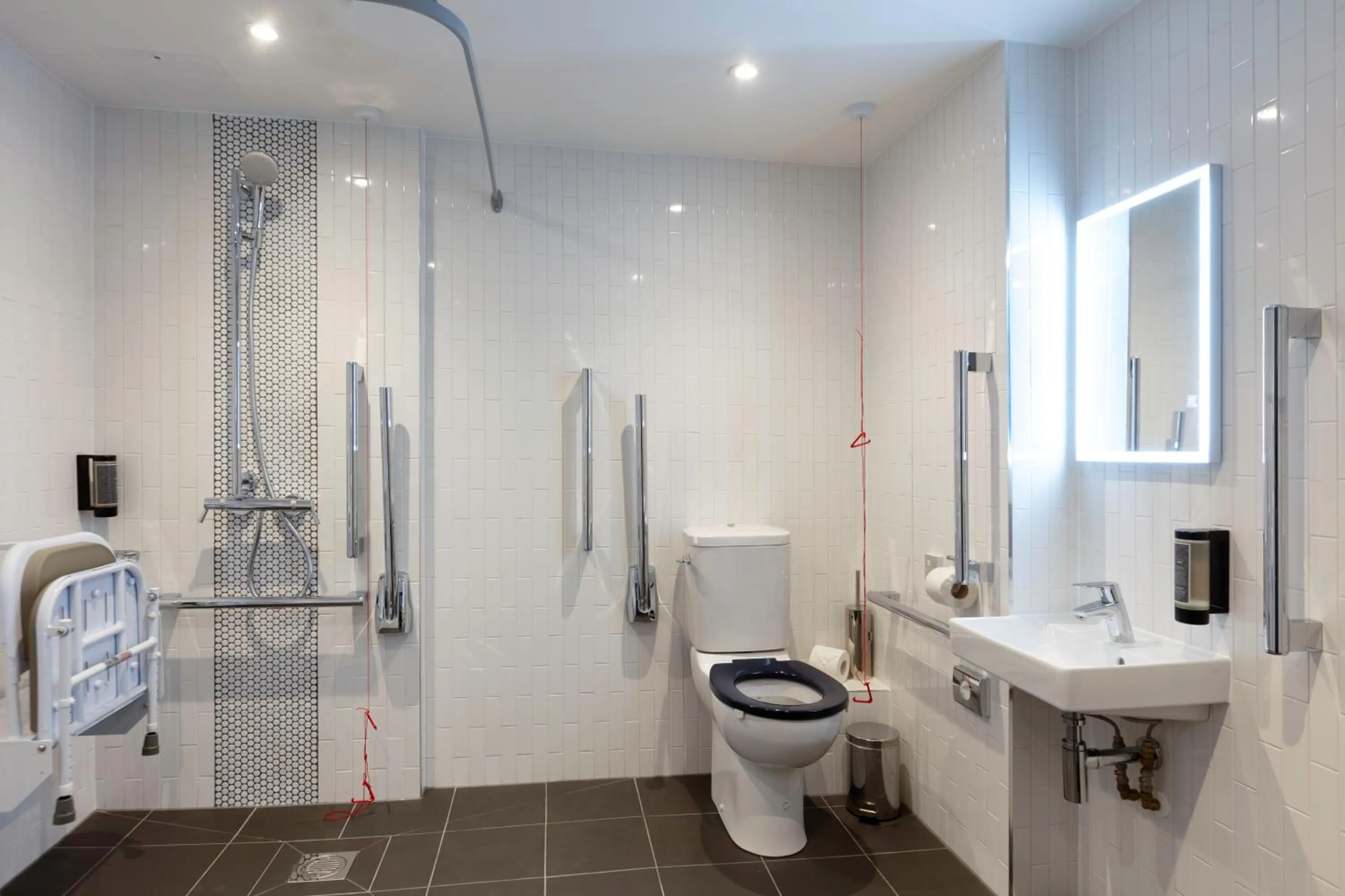 Bathroom in Point A Hotel Dublin Liberties