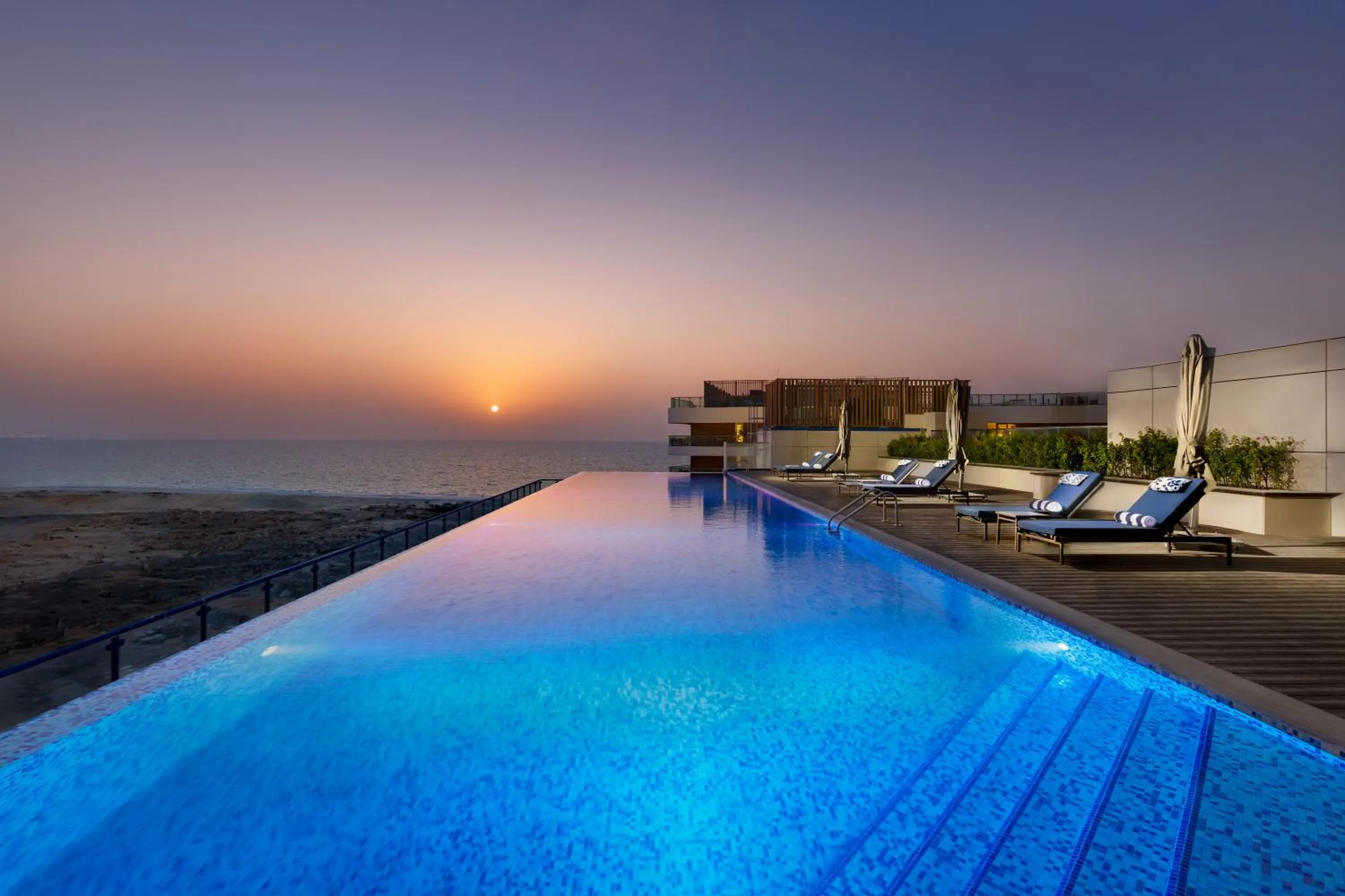 Swimming pool in Millennium Residences Saadiyat Island
