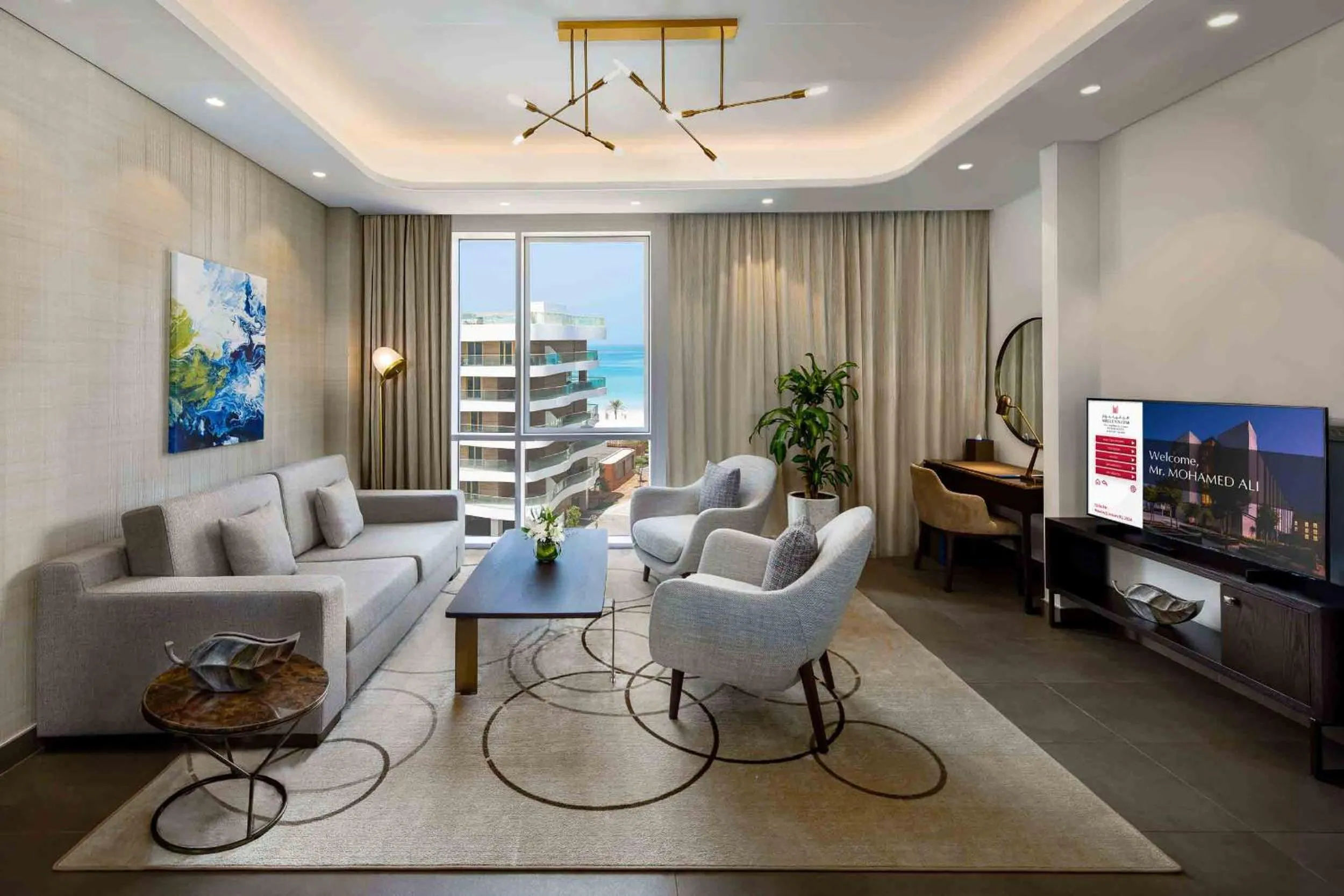 TV and multimedia in Millennium Residences Saadiyat Island