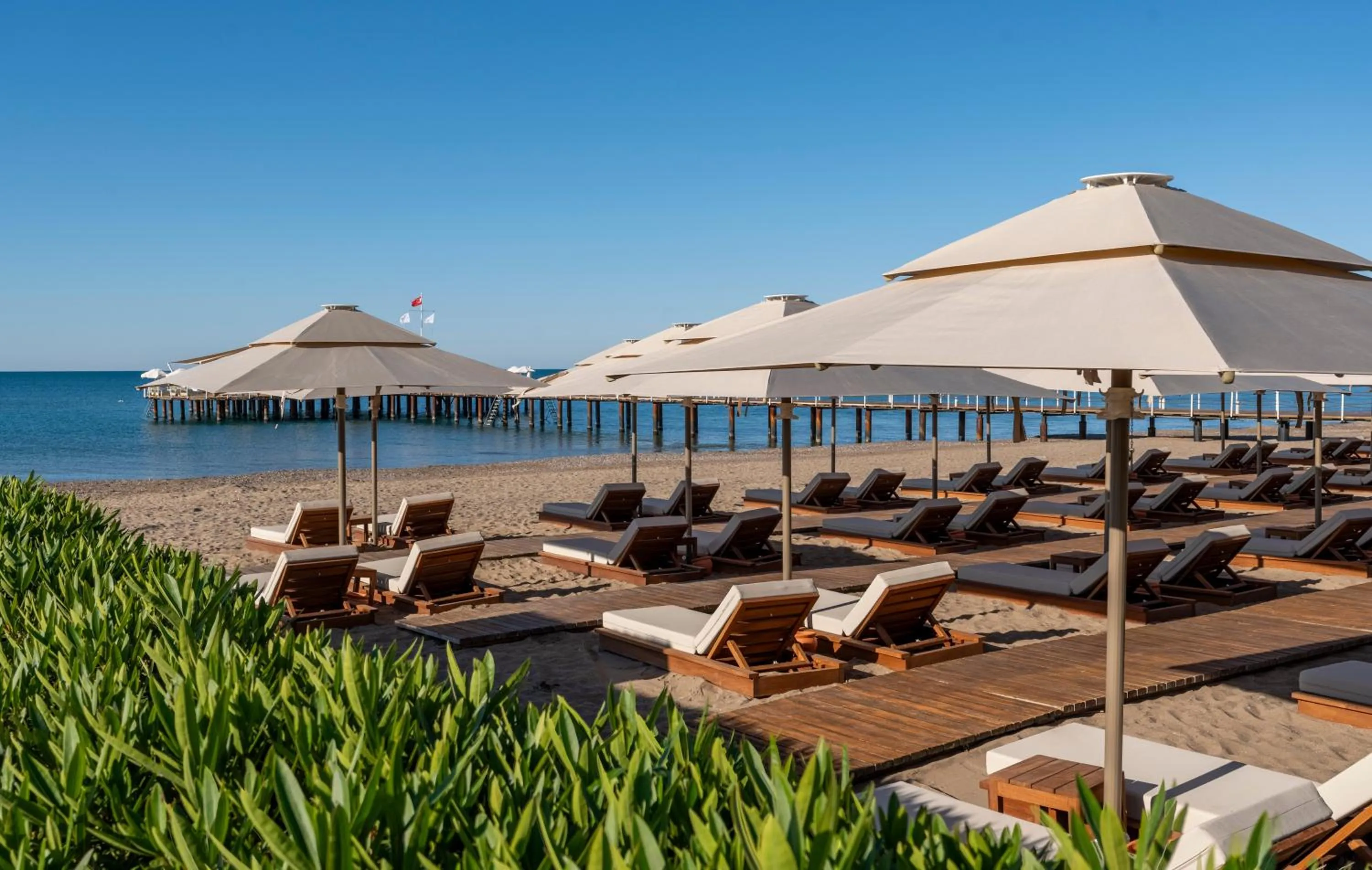 Beach in Calista Luxury Resort