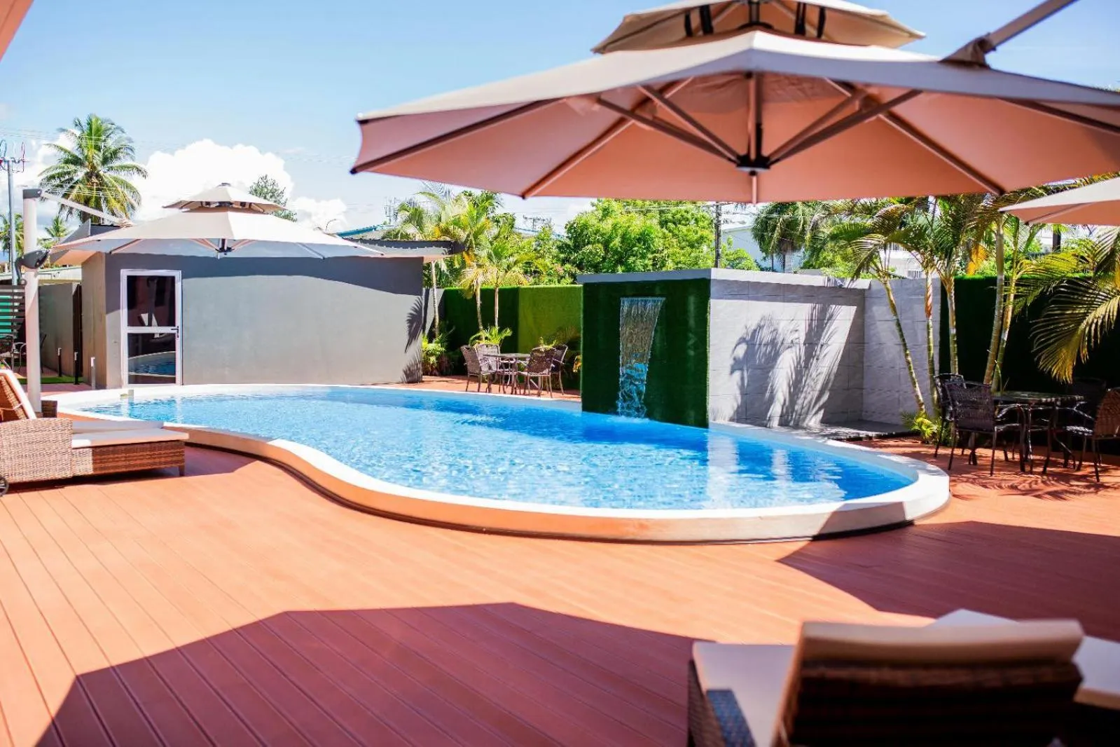 Swimming pool in Hibiscus Suites And Residences