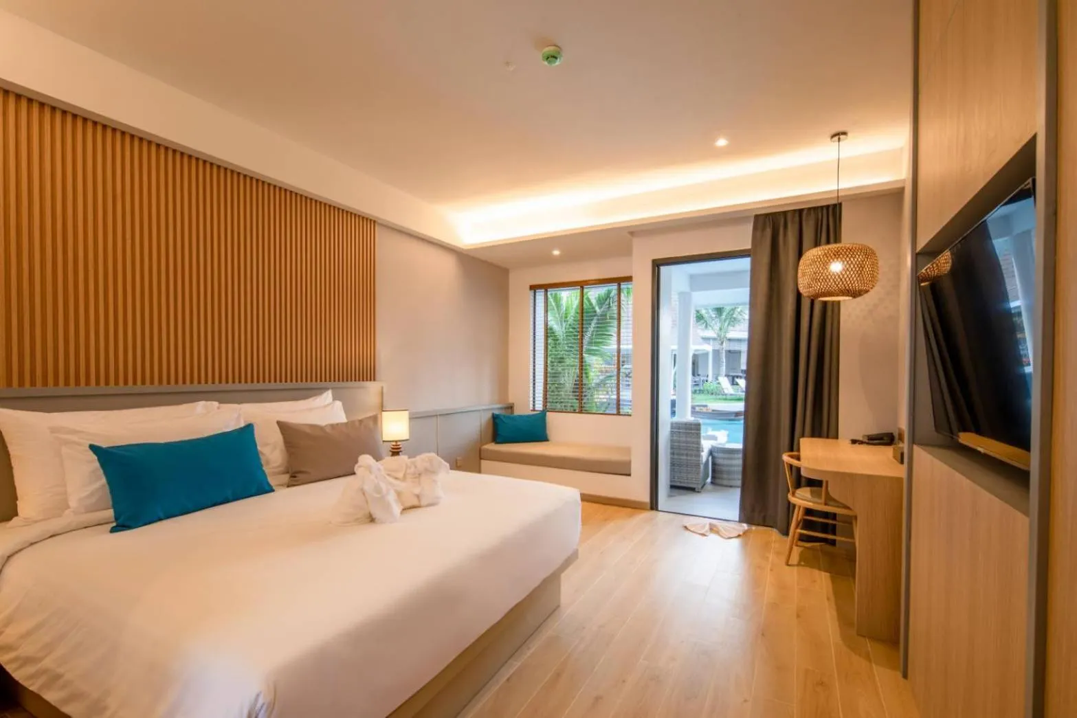 Bed in Lalynn Resort & Villas, Phuket