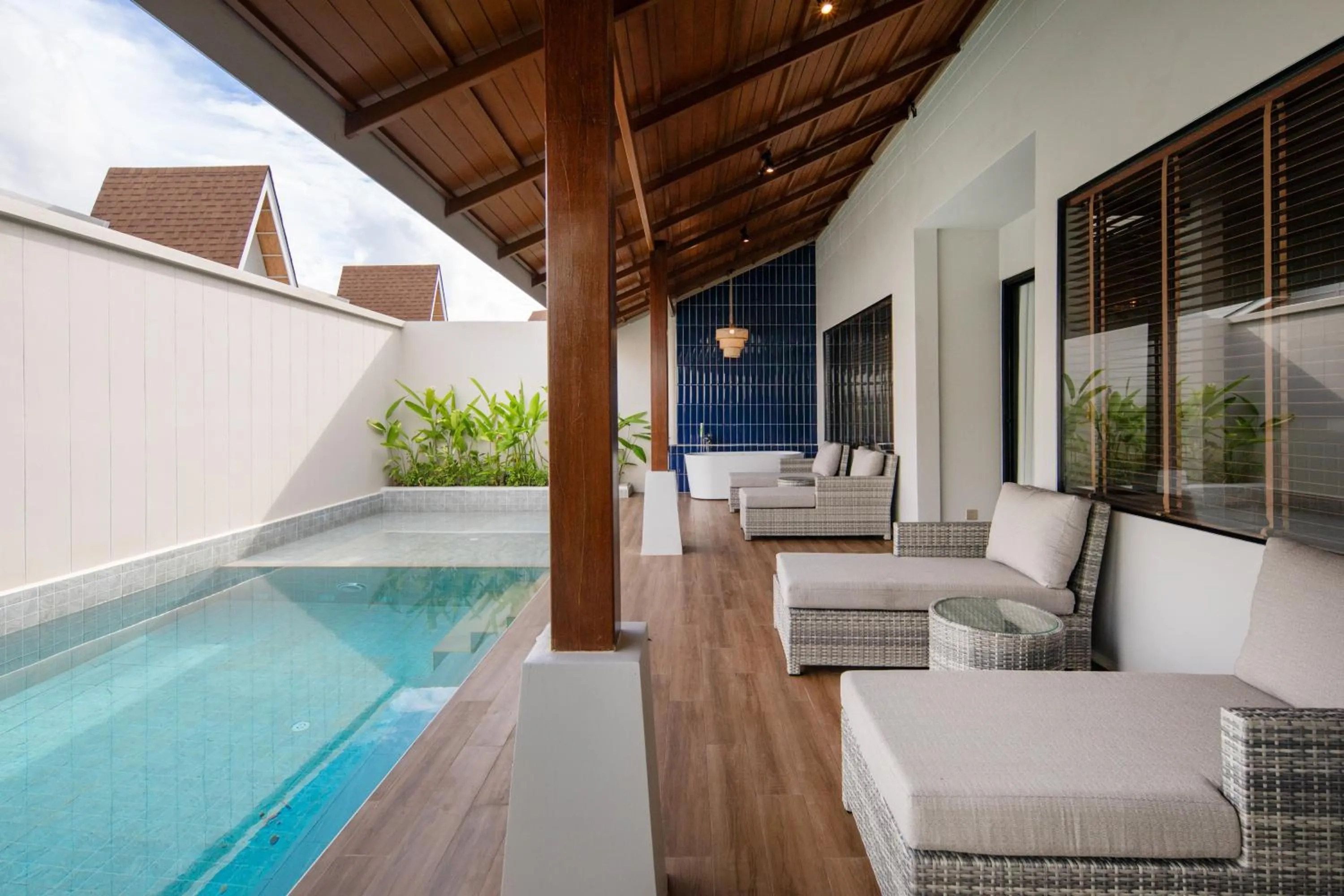 Pool view in Lalynn Resort & Villas, Phuket