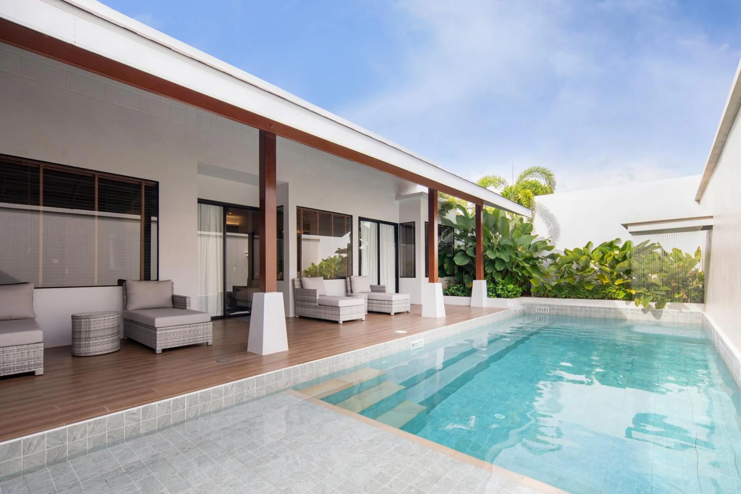 Pool view in Lalynn Resort & Villas, Phuket