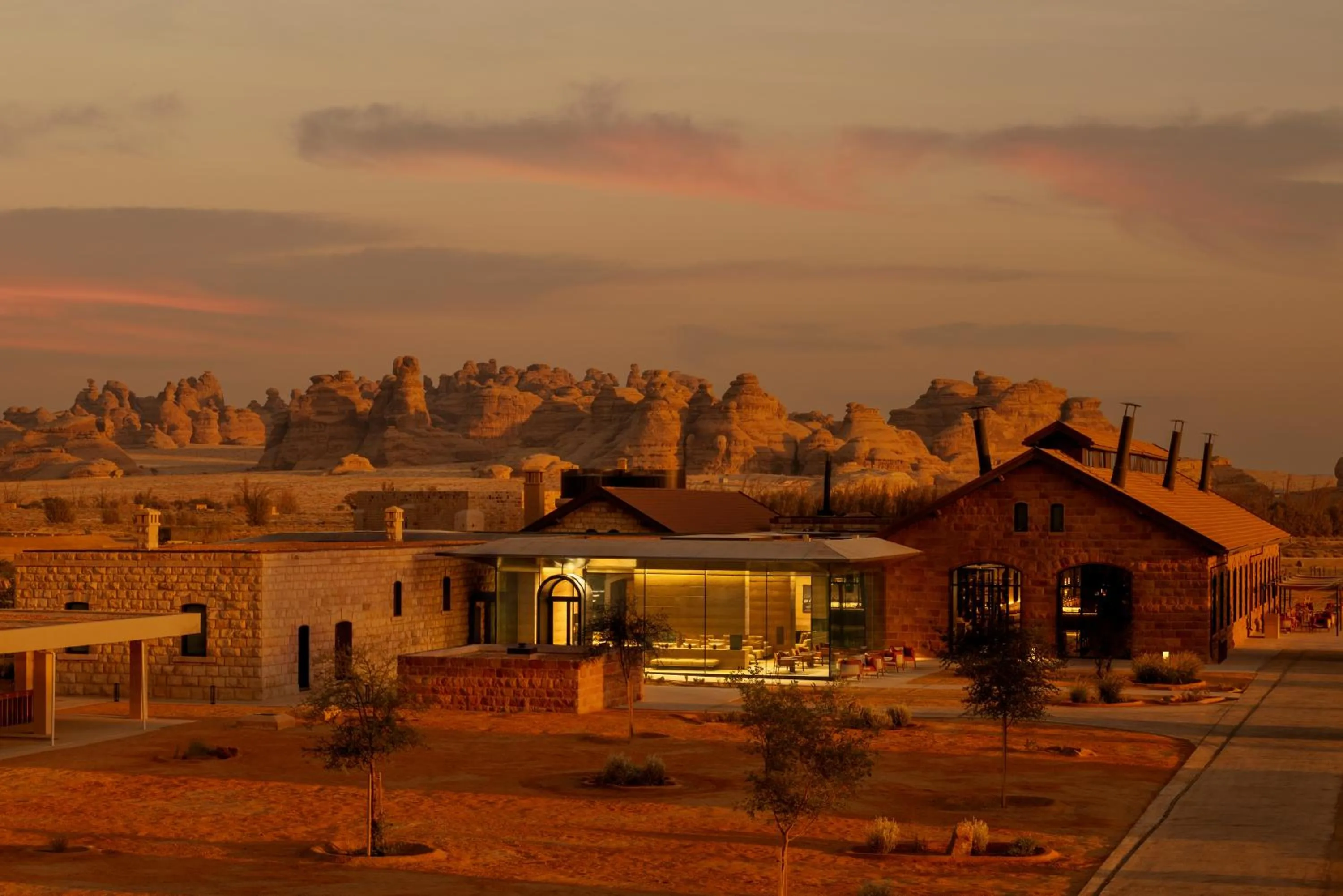 Property building in The Chedi Hegra, AlUla
