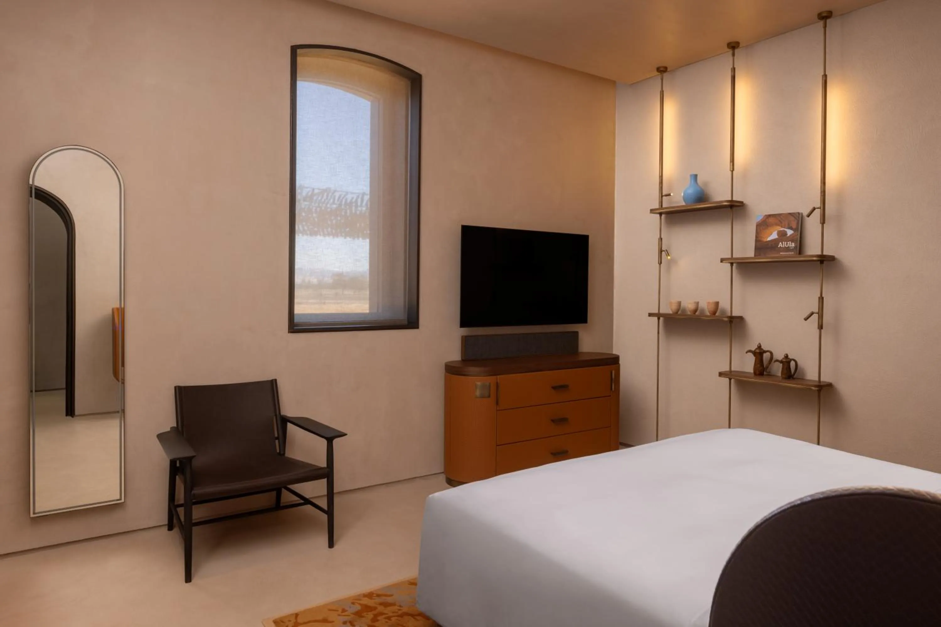 TV and multimedia, Bed in The Chedi Hegra, AlUla