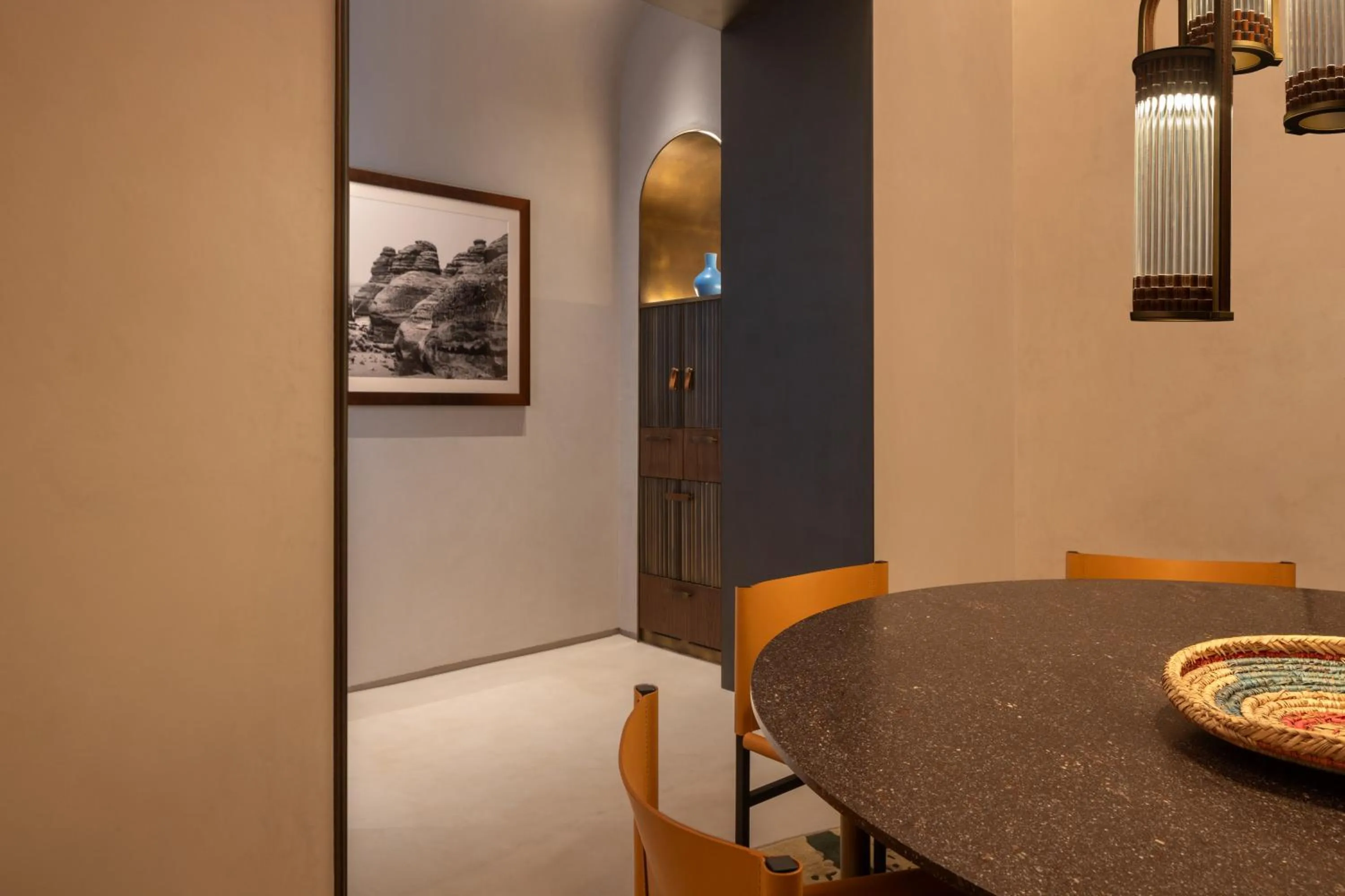 Dining area in The Chedi Hegra, AlUla