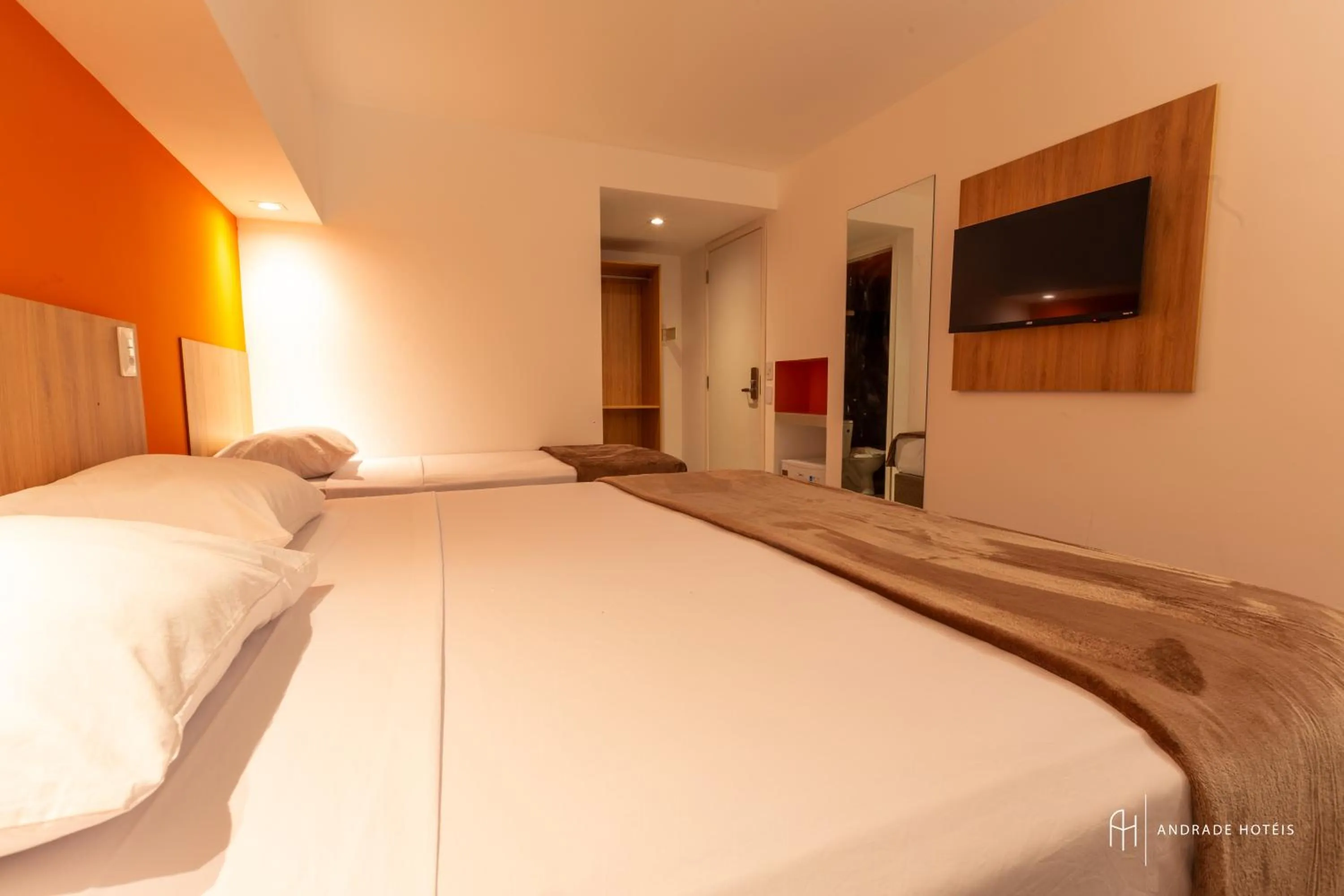 Bedroom, Bed in Rede Andrade Boa Viagem