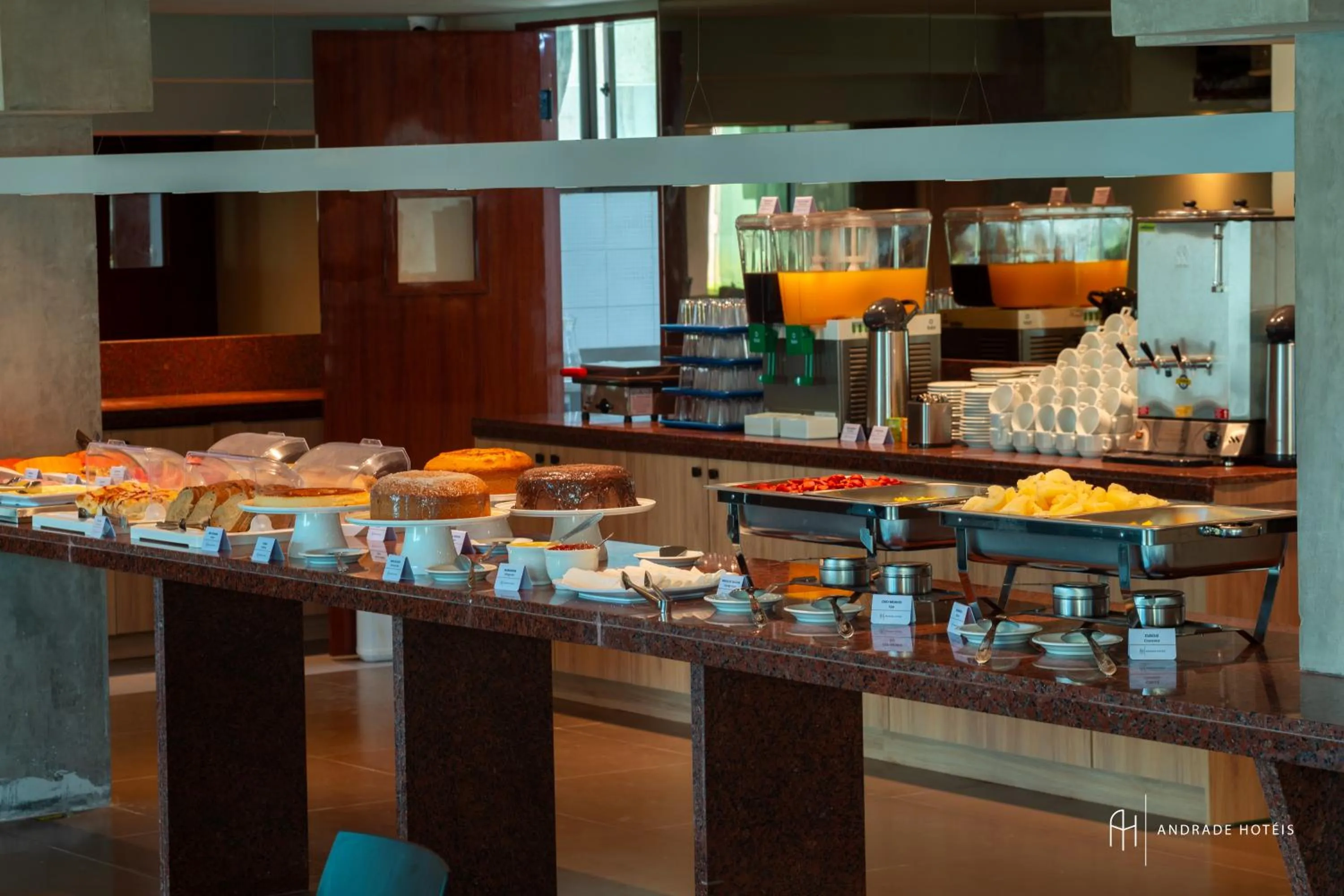 Buffet breakfast in Rede Andrade Boa Viagem