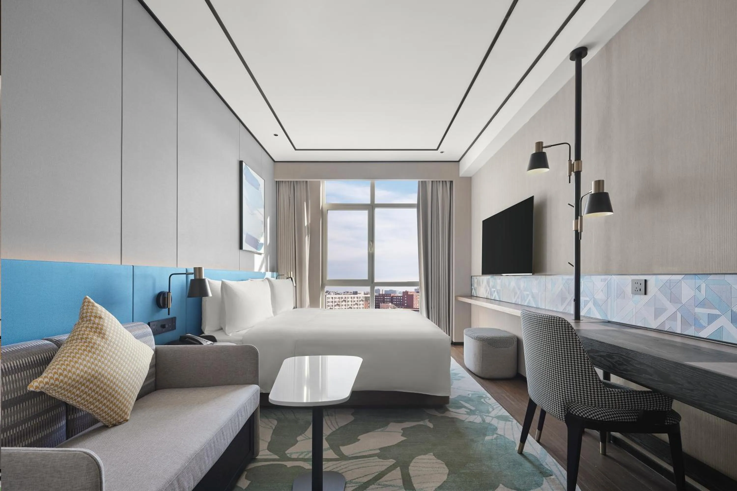 Photo of the whole room in Hilton Garden Inn Beijing Yizhuang