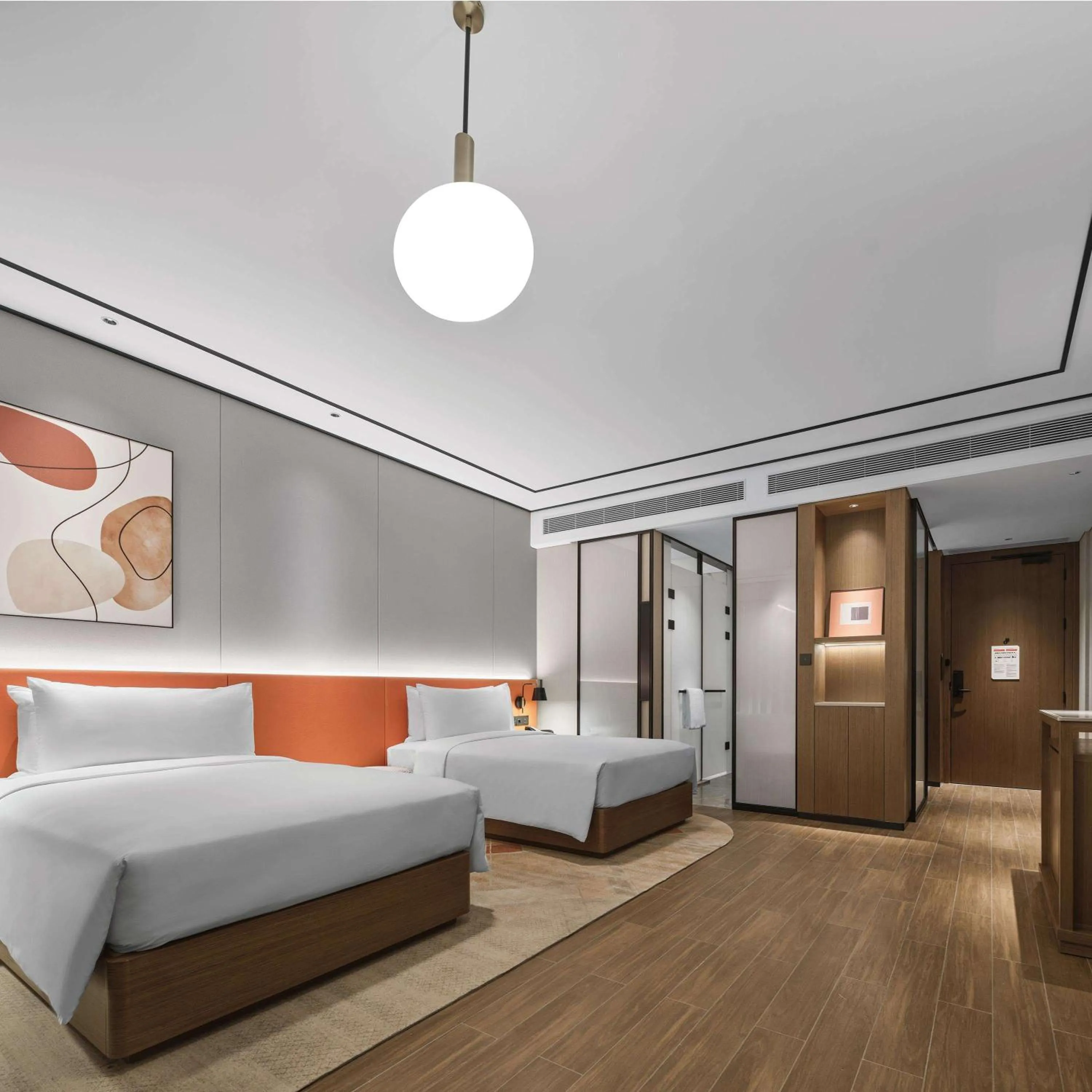 Bed in Hilton Garden Inn Beijing Yizhuang