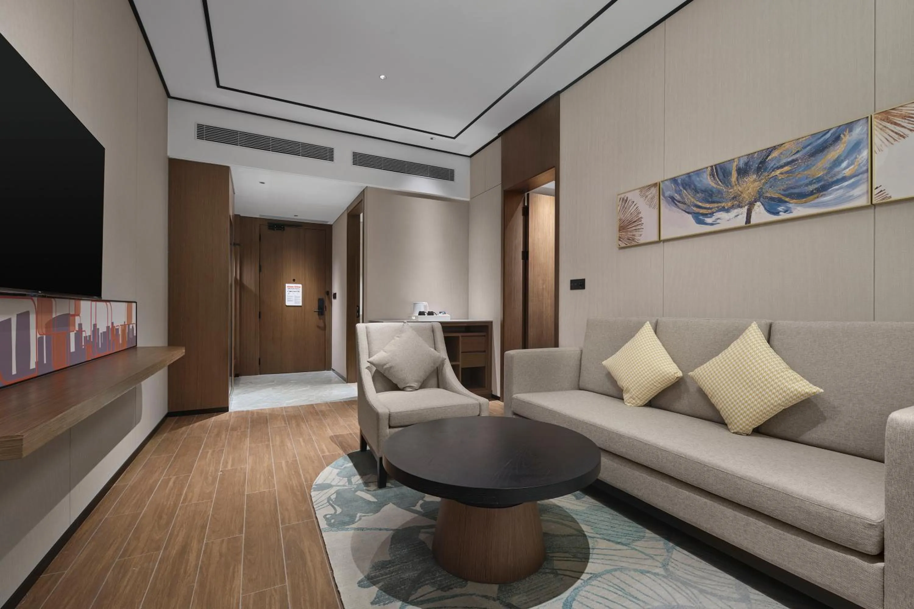 Living room in Hilton Garden Inn Beijing Yizhuang