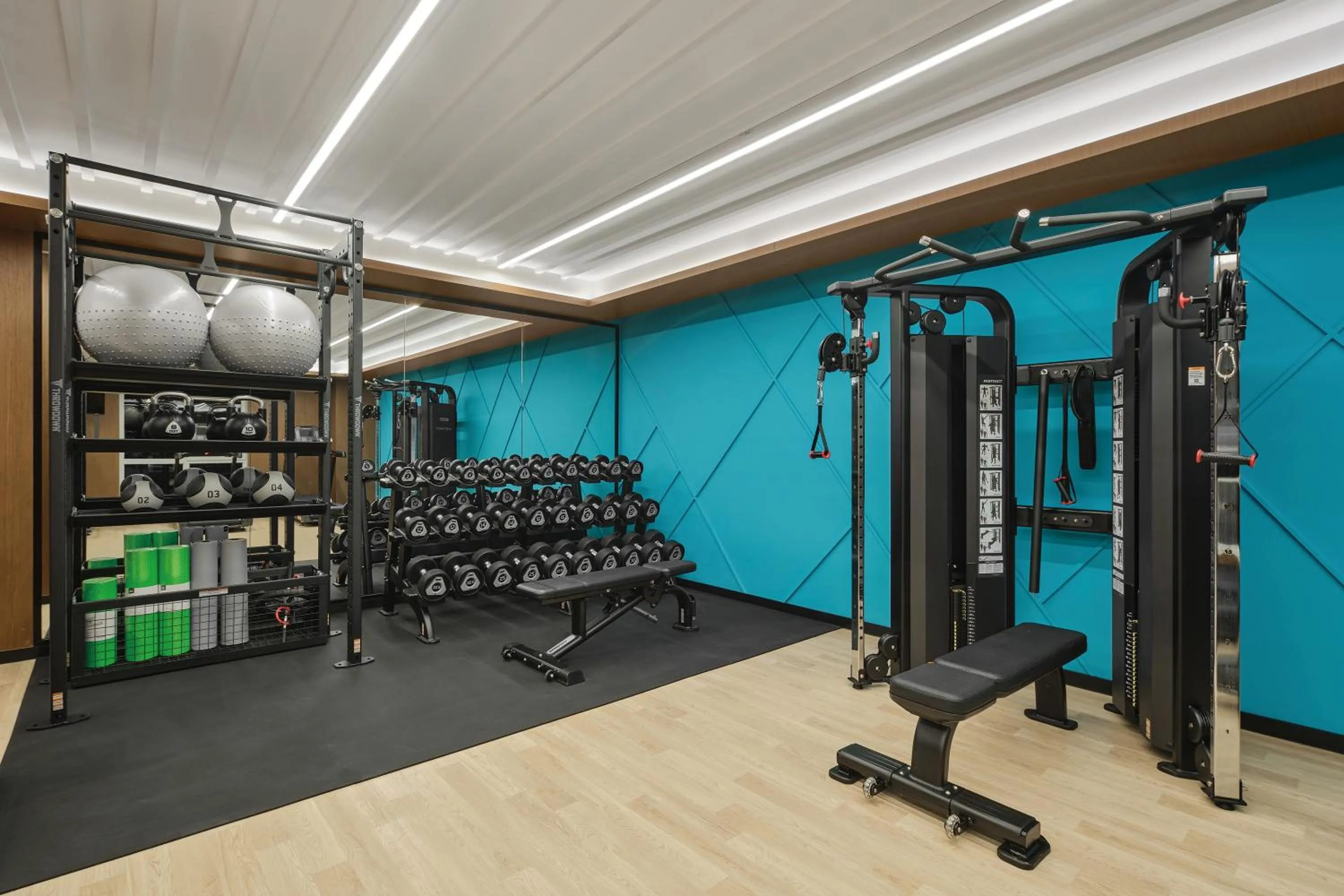 Fitness centre/facilities in Hilton Garden Inn Beijing Yizhuang