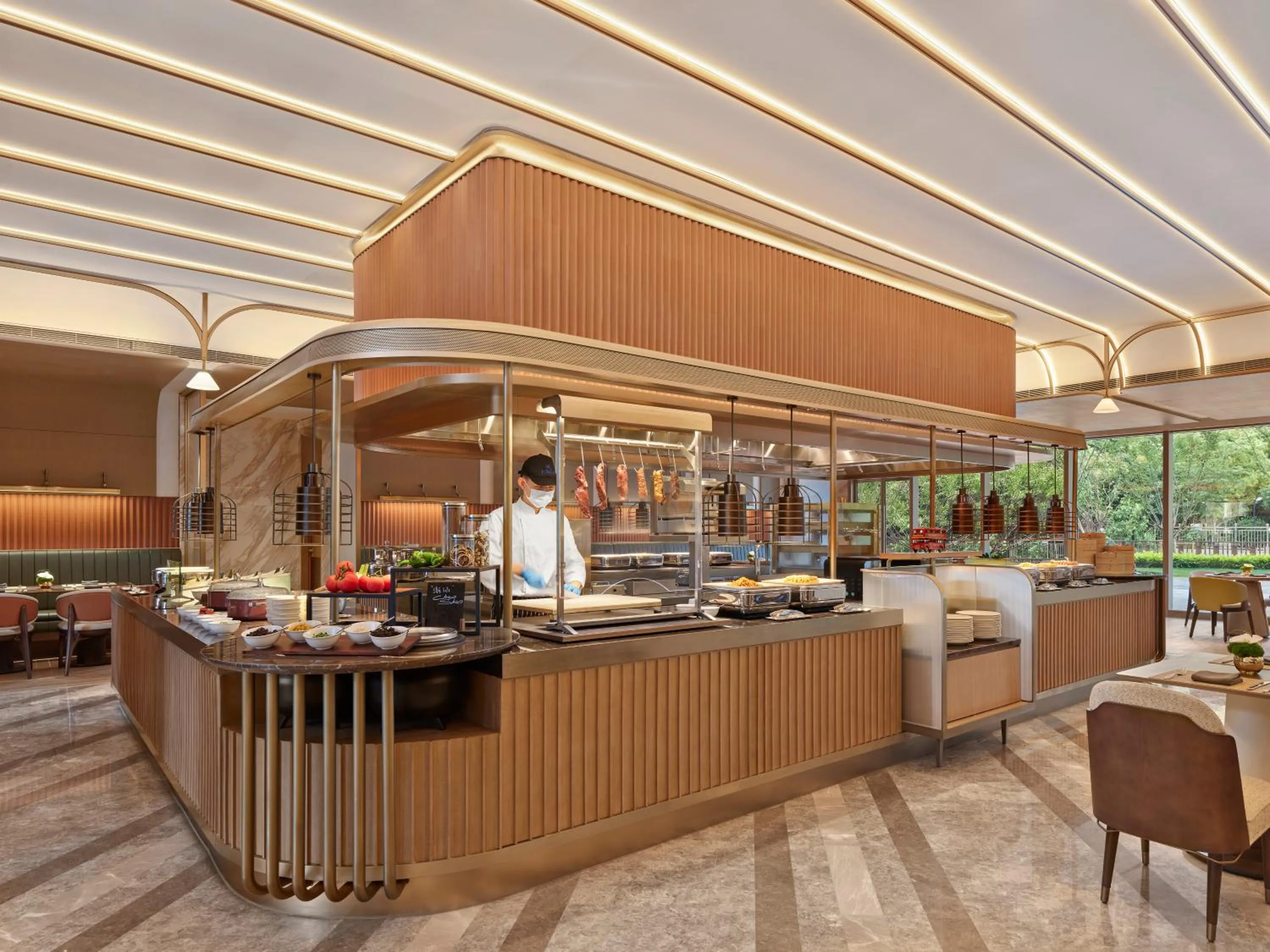 Breakfast in Hilton Shanghai Greater Hongqiao