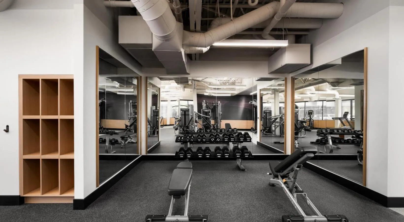 Fitness centre/facilities in Sentral Alloy Midtown