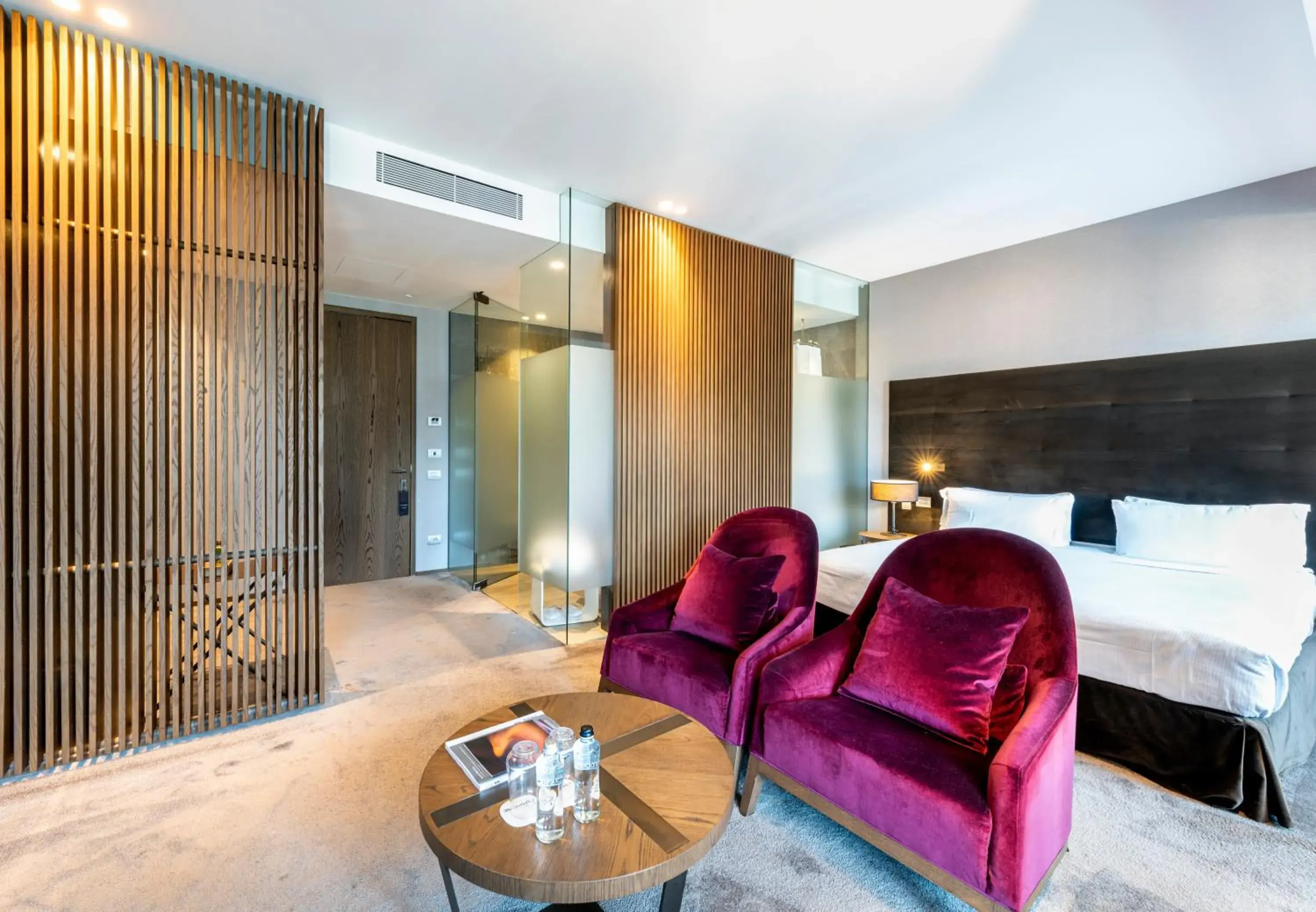 Double Room with Lake View in Grand Hotel Campione Double Room with Lake View in Grand Hotel Campione