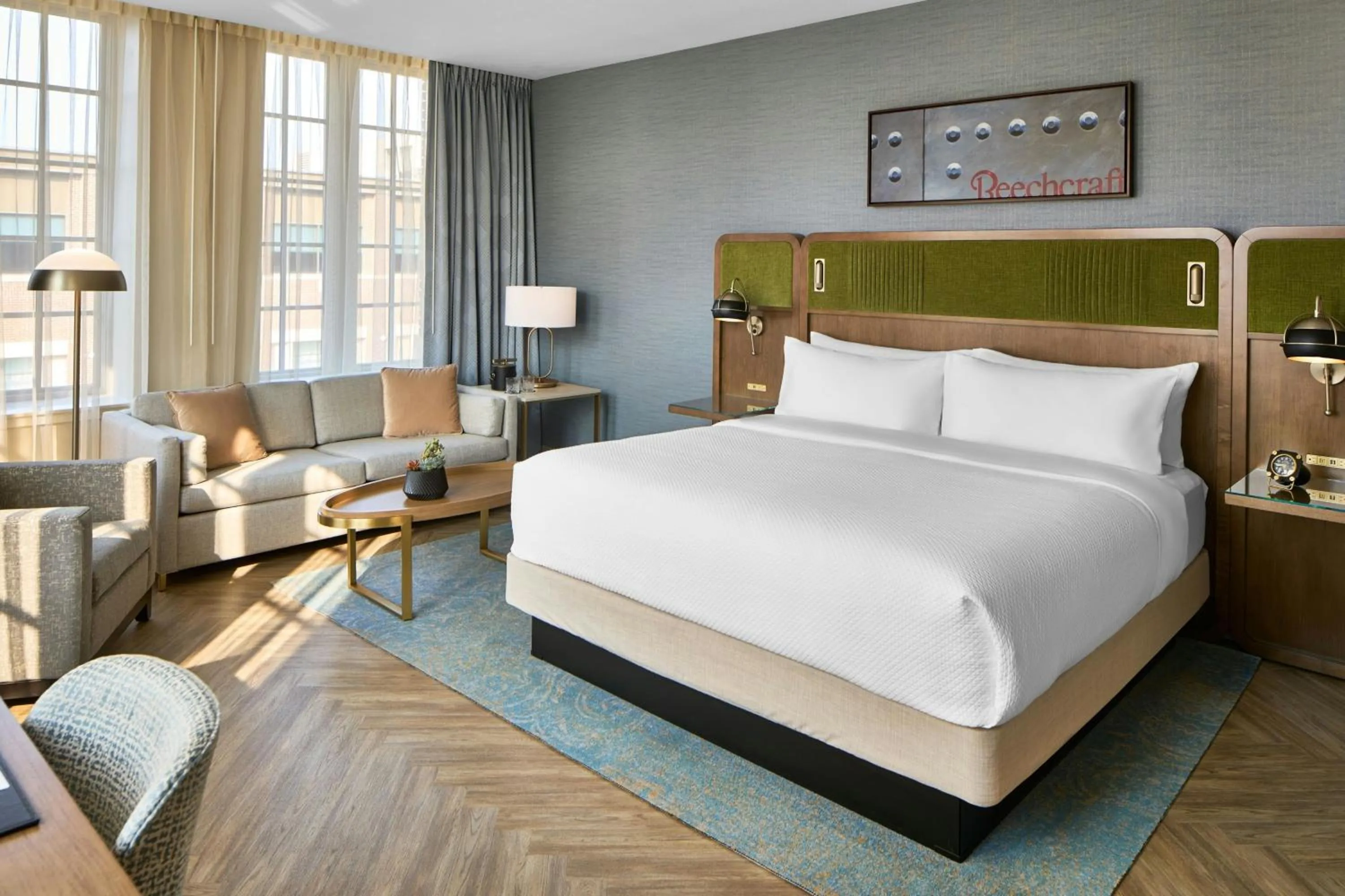 Bedroom, Bed in The Olive Ann Hotel, Grand Forks, a Tribute Portfolio Hotel