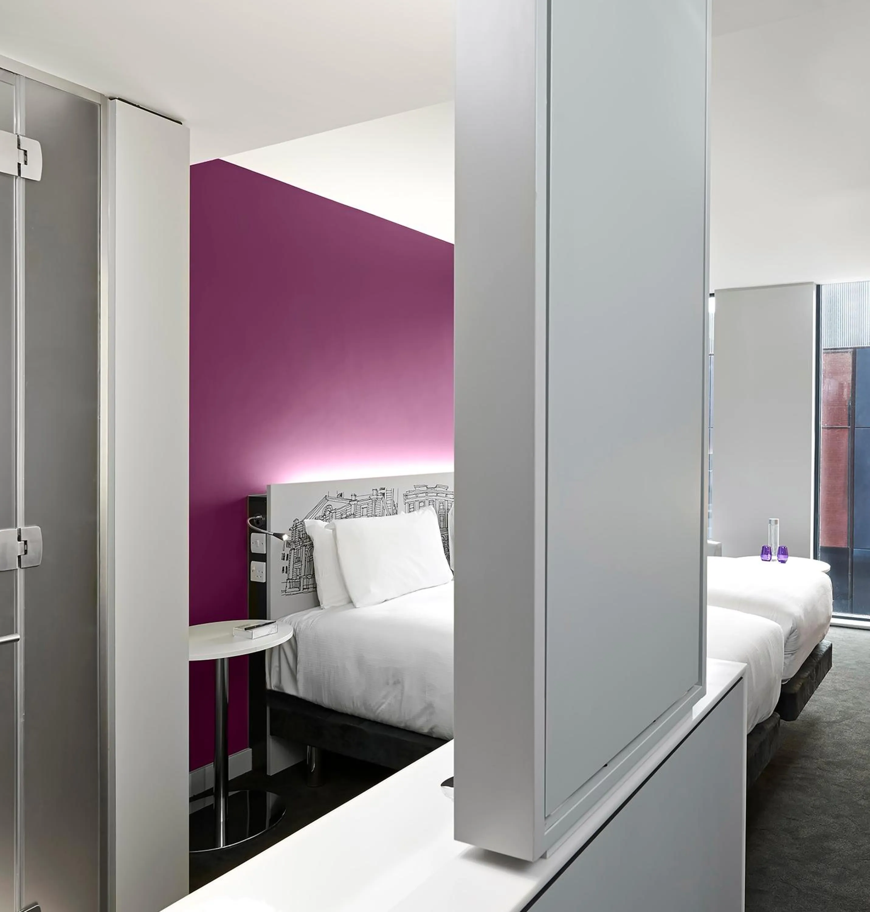 Bedroom, Bed in INNSiDE by Meliá Manchester
