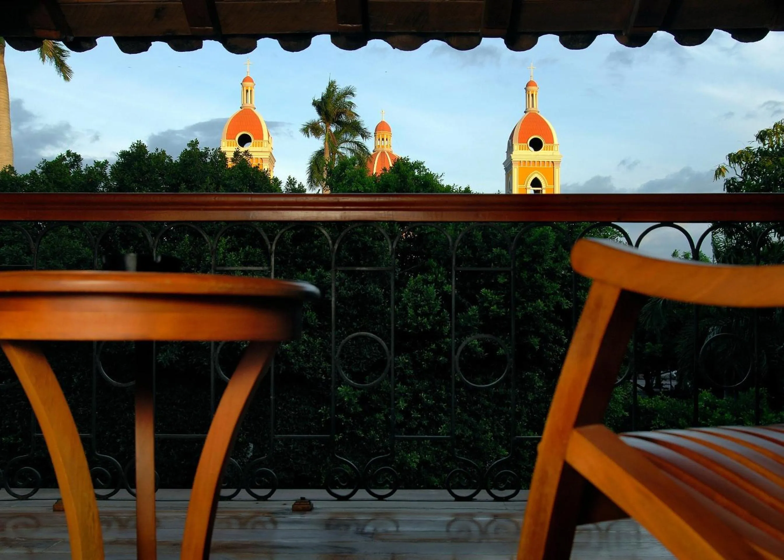 View (from property/room) in Hotel Plaza Colon - Granada Nicaragua