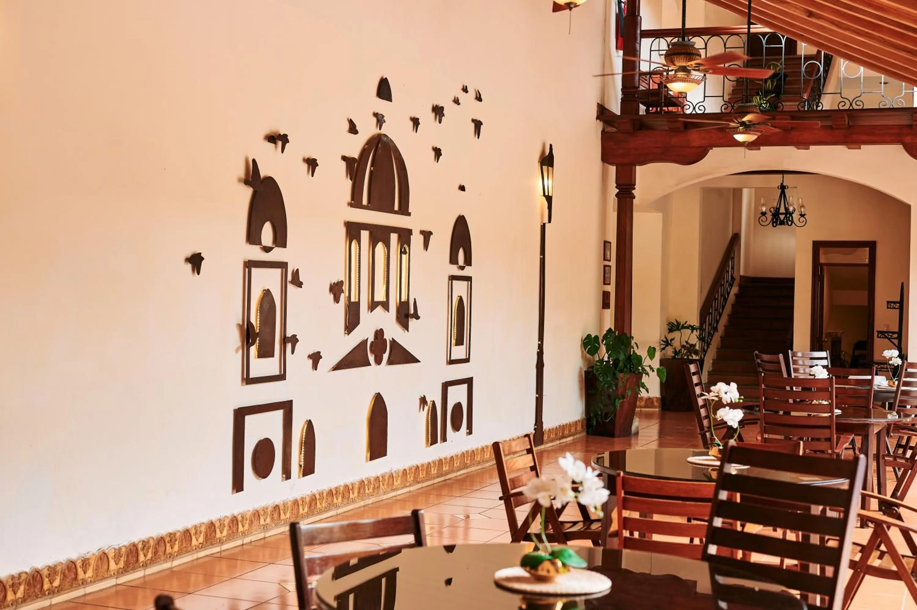 Breakfast in Hotel Plaza Colon - Granada Nicaragua