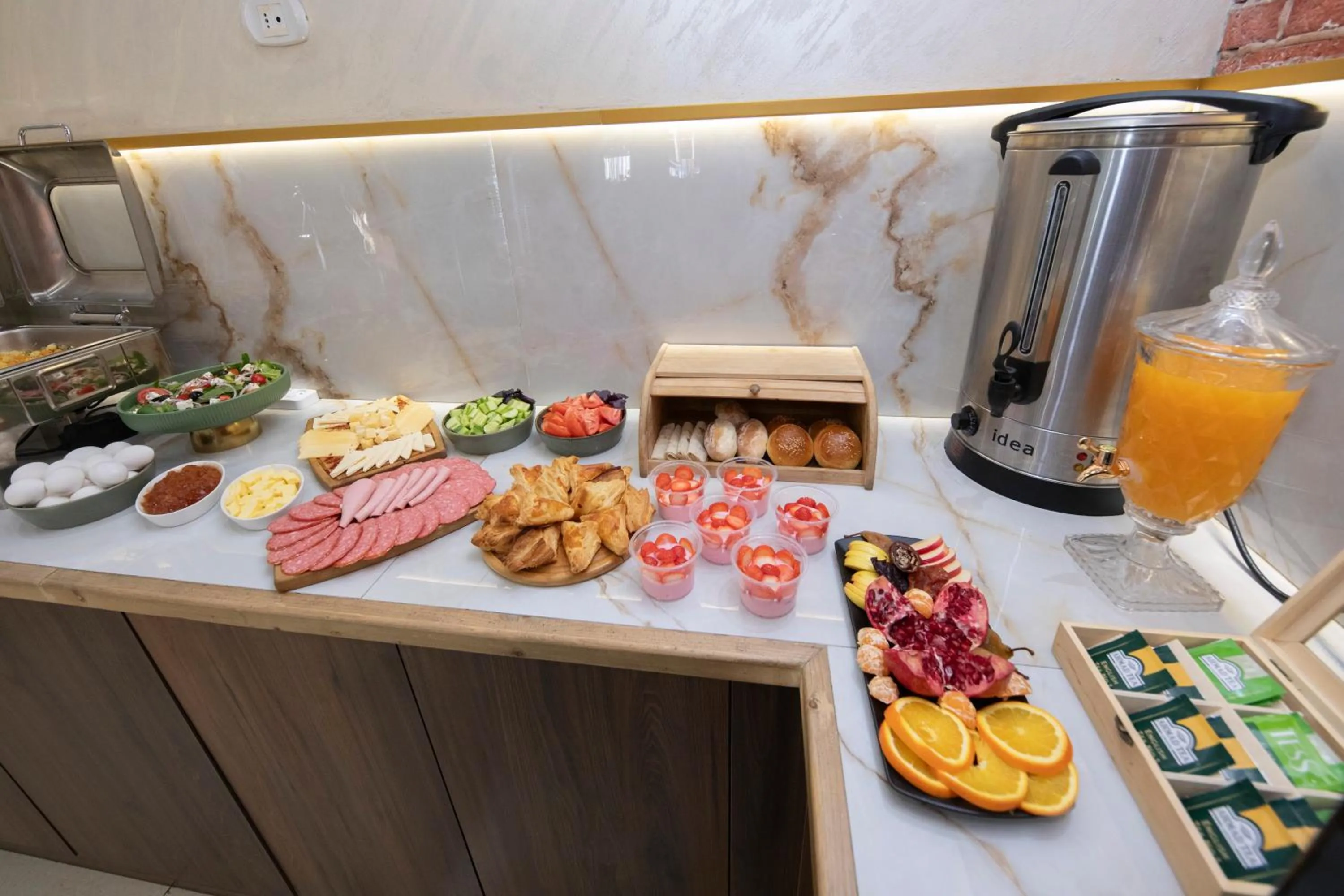 Breakfast in Aleppo Hotel