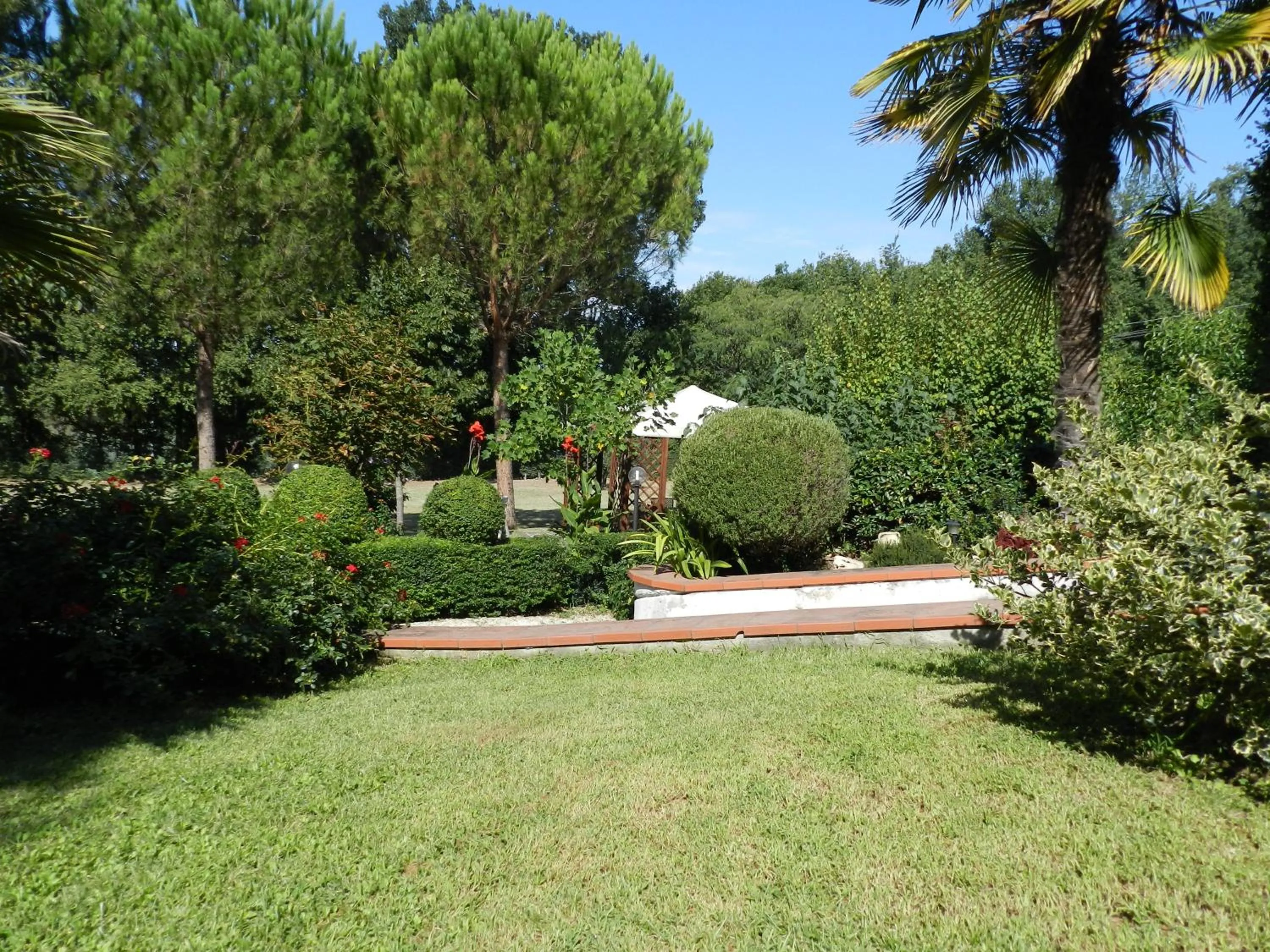 Garden in B&B Villa Maria