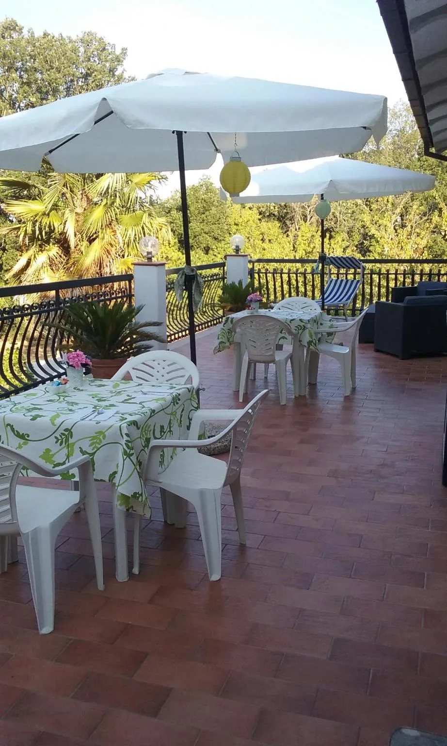 Balcony/Terrace in B&B Villa Maria