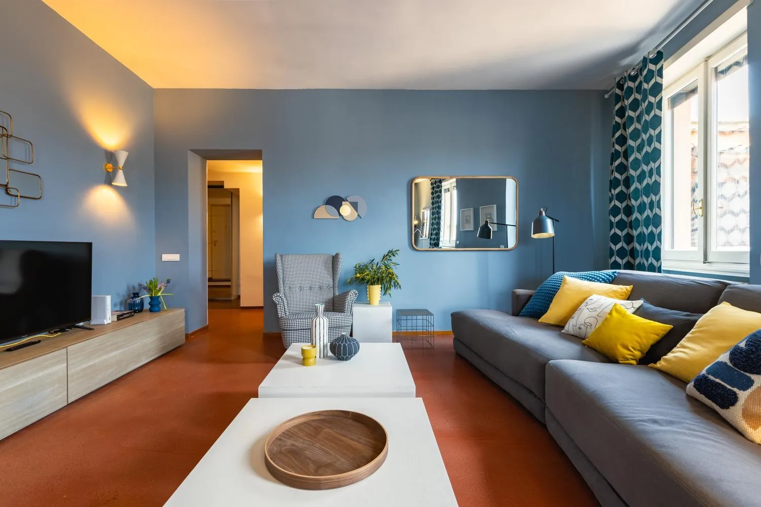 Communal lounge/ TV room, Bed in Navona 49 Luxury Suites&Apartment