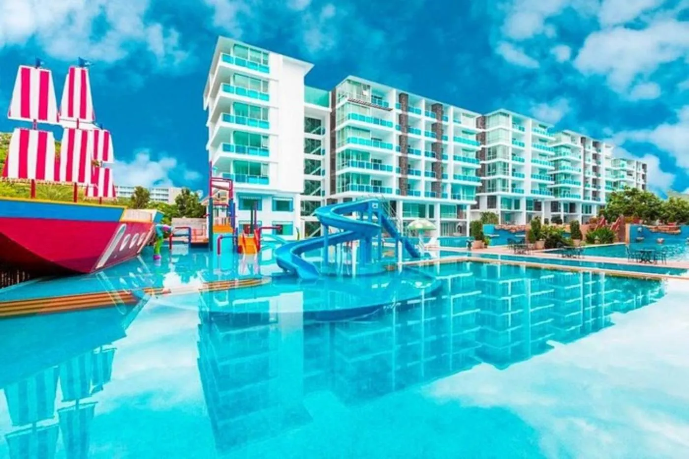 Swimming pool in My Resort HuaHin by Grandroomservices