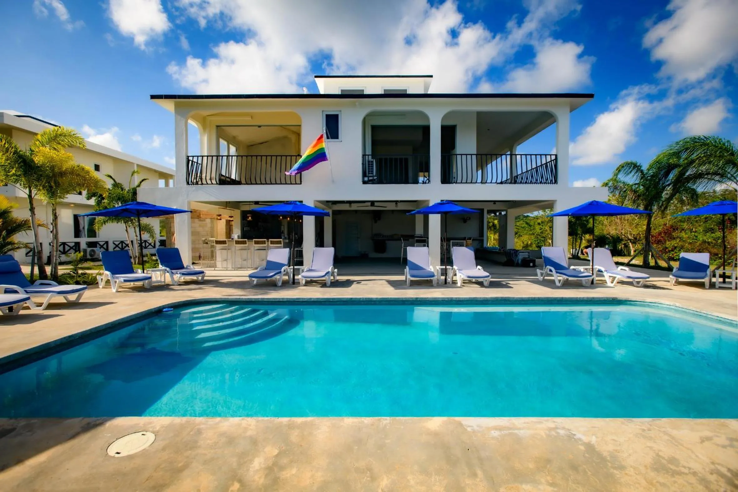 Swimming pool in Club Vieques - Adults Only Resort - LGBT Friendly