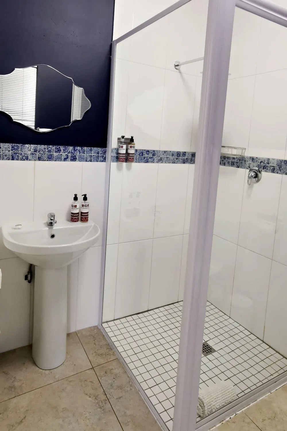 Shower in Bokmakierie Gastehuis Emalahleni Pty Ltd