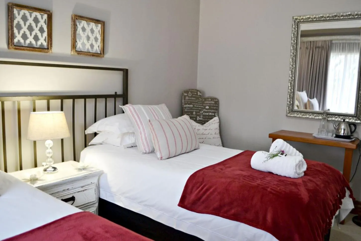 Bedroom, Bed in Bokmakierie Gastehuis Emalahleni Pty Ltd