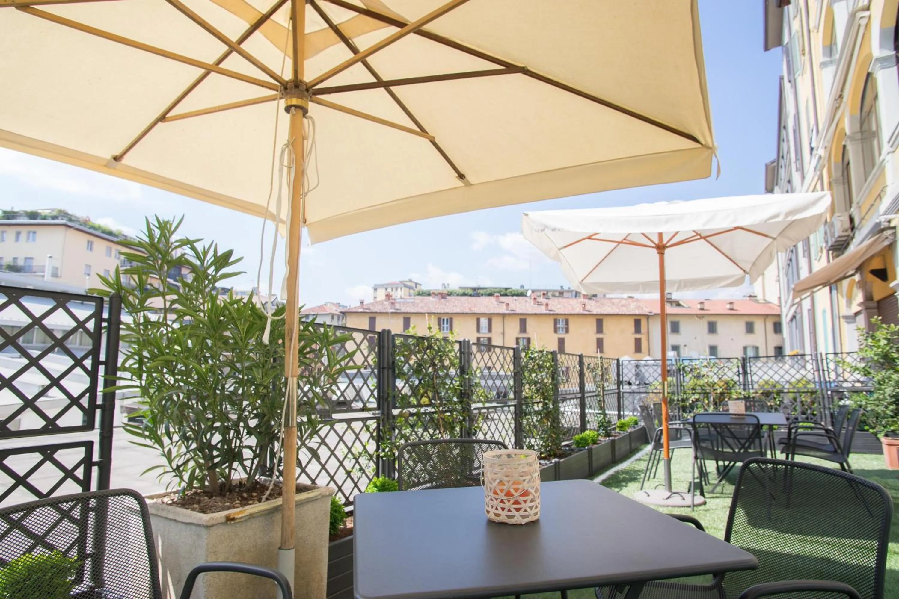 Patio in B&B Le Grazie