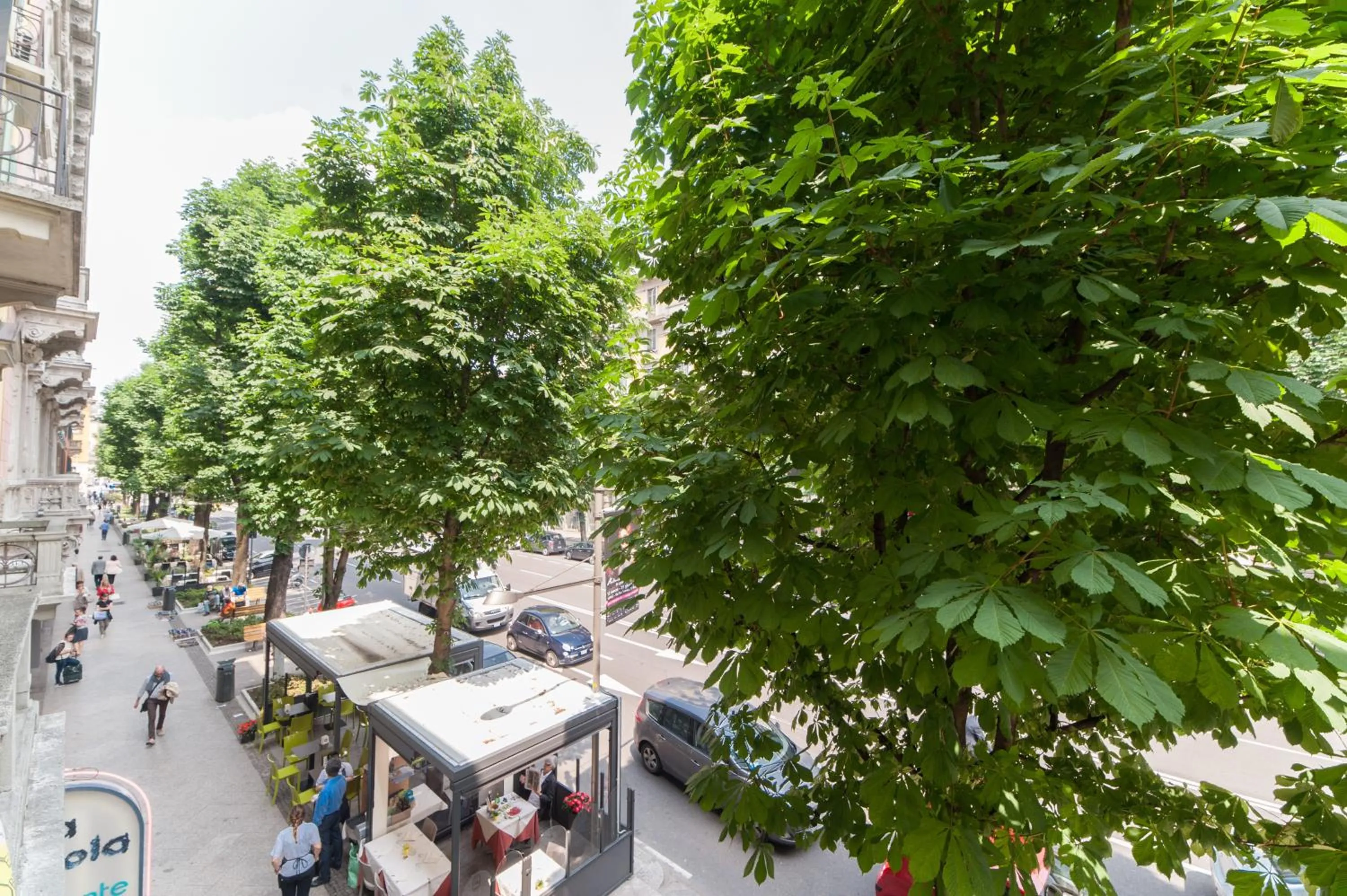 Patio in B&B Le Grazie