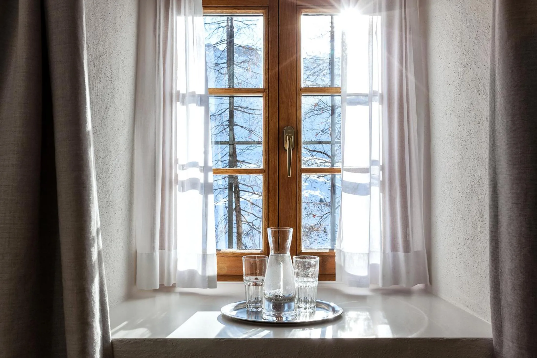 Budget Double Room with Private External Bathroom in Hotel Stoffel - adults only