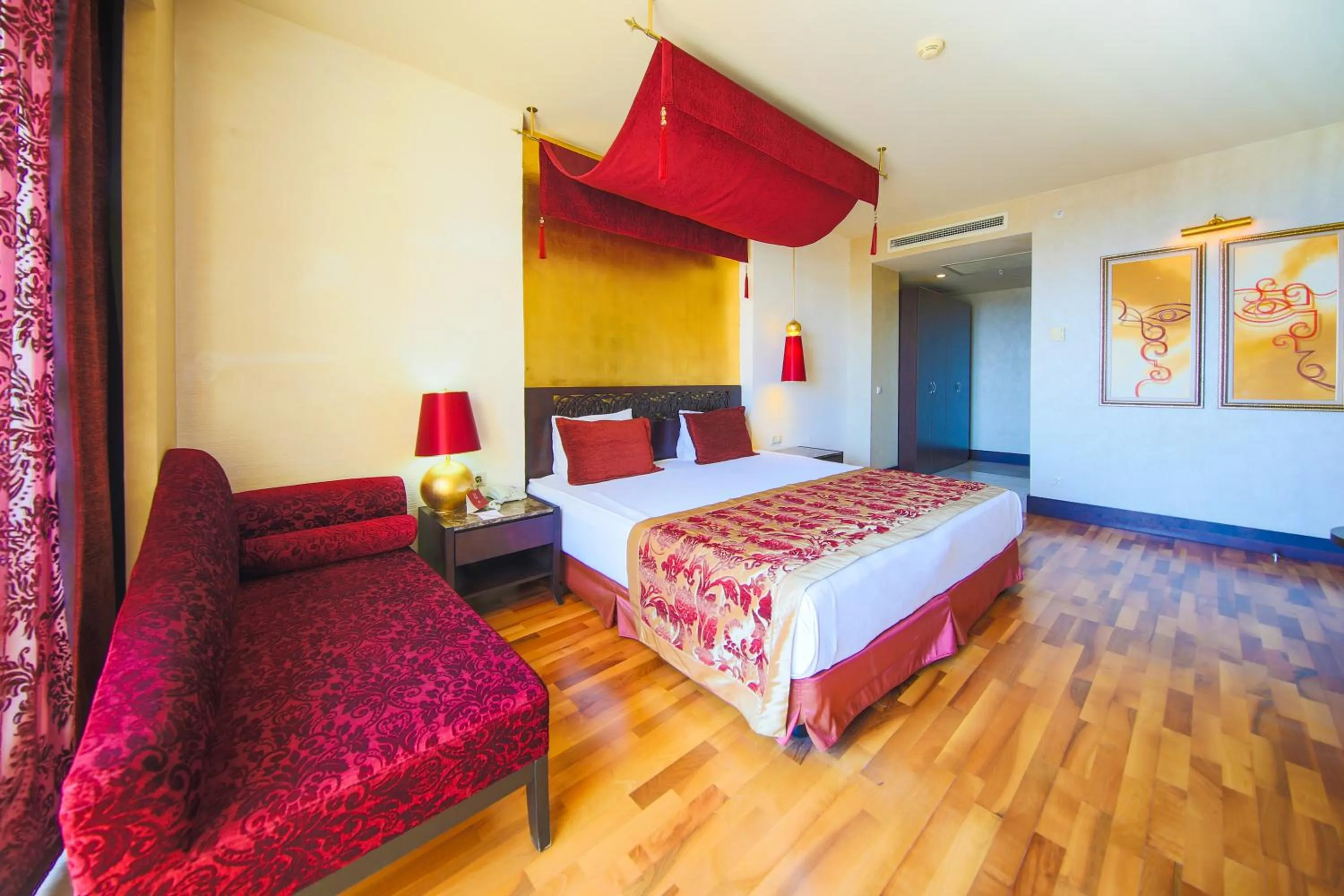 Bed in Horus Paradise Resort - Ultra All Inclusive