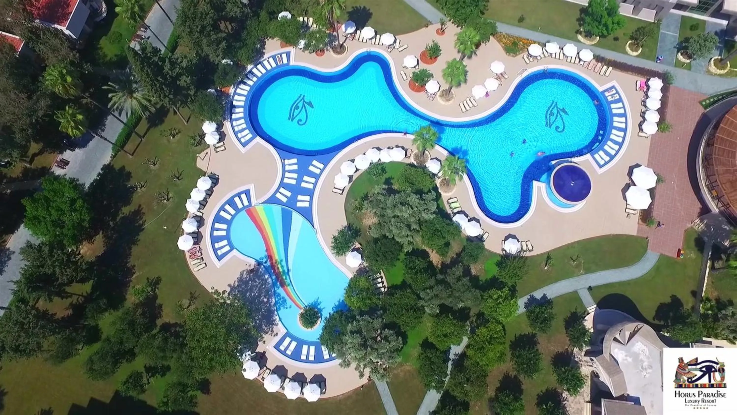 Bird's eye view in Horus Paradise Resort - Ultra All Inclusive