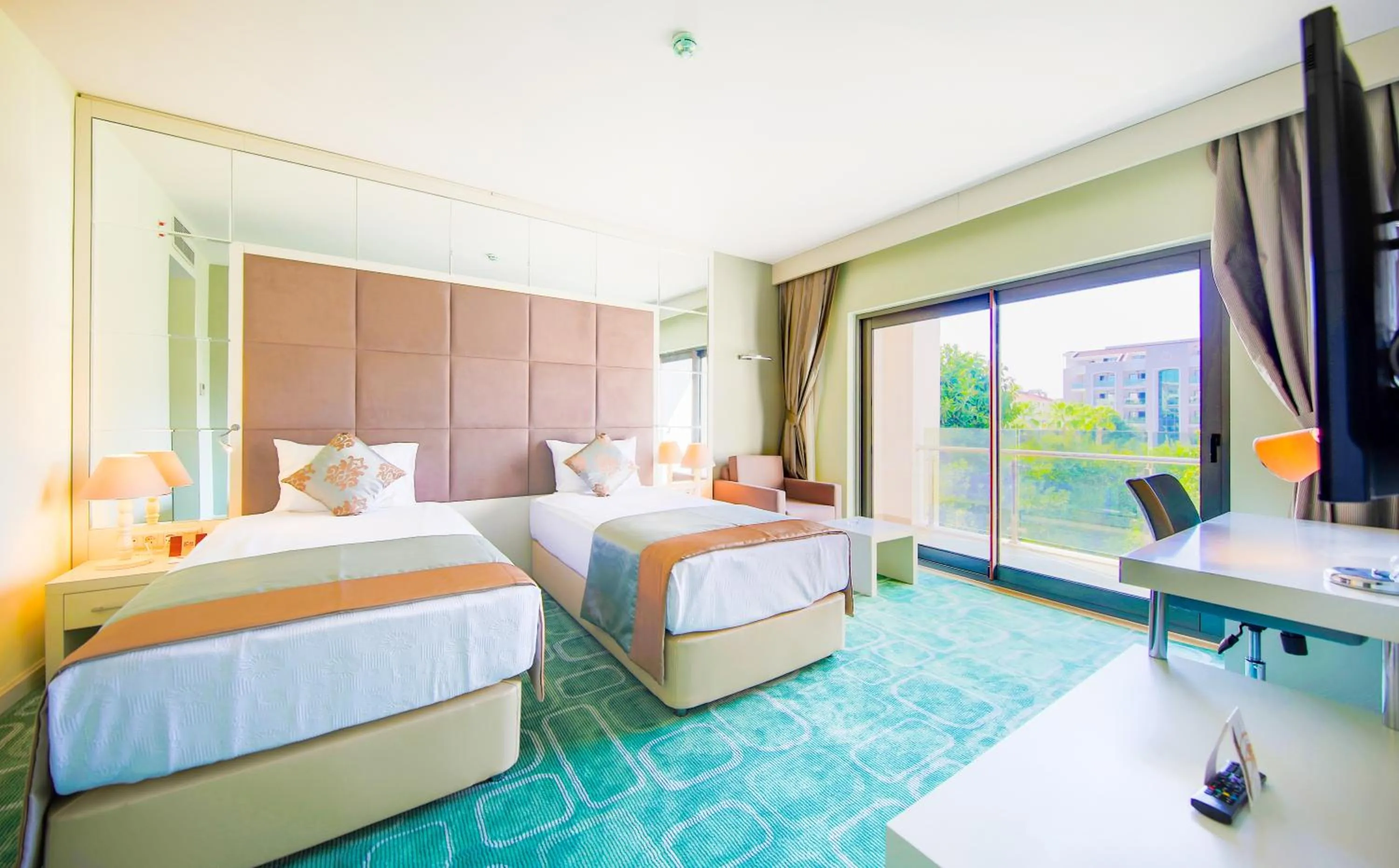 Bed in Horus Paradise Resort - Ultra All Inclusive