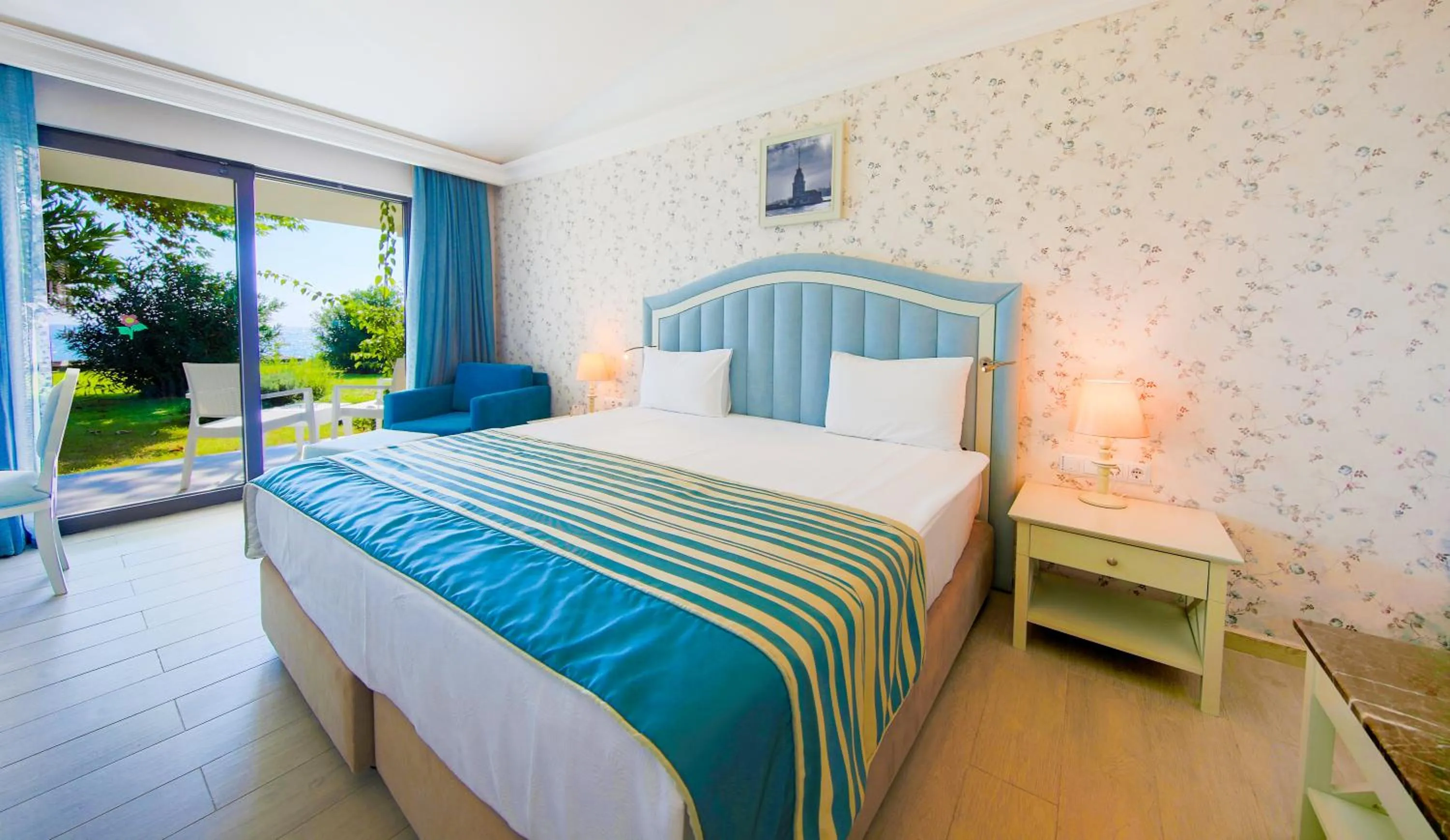 Bed in Horus Paradise Resort - Ultra All Inclusive