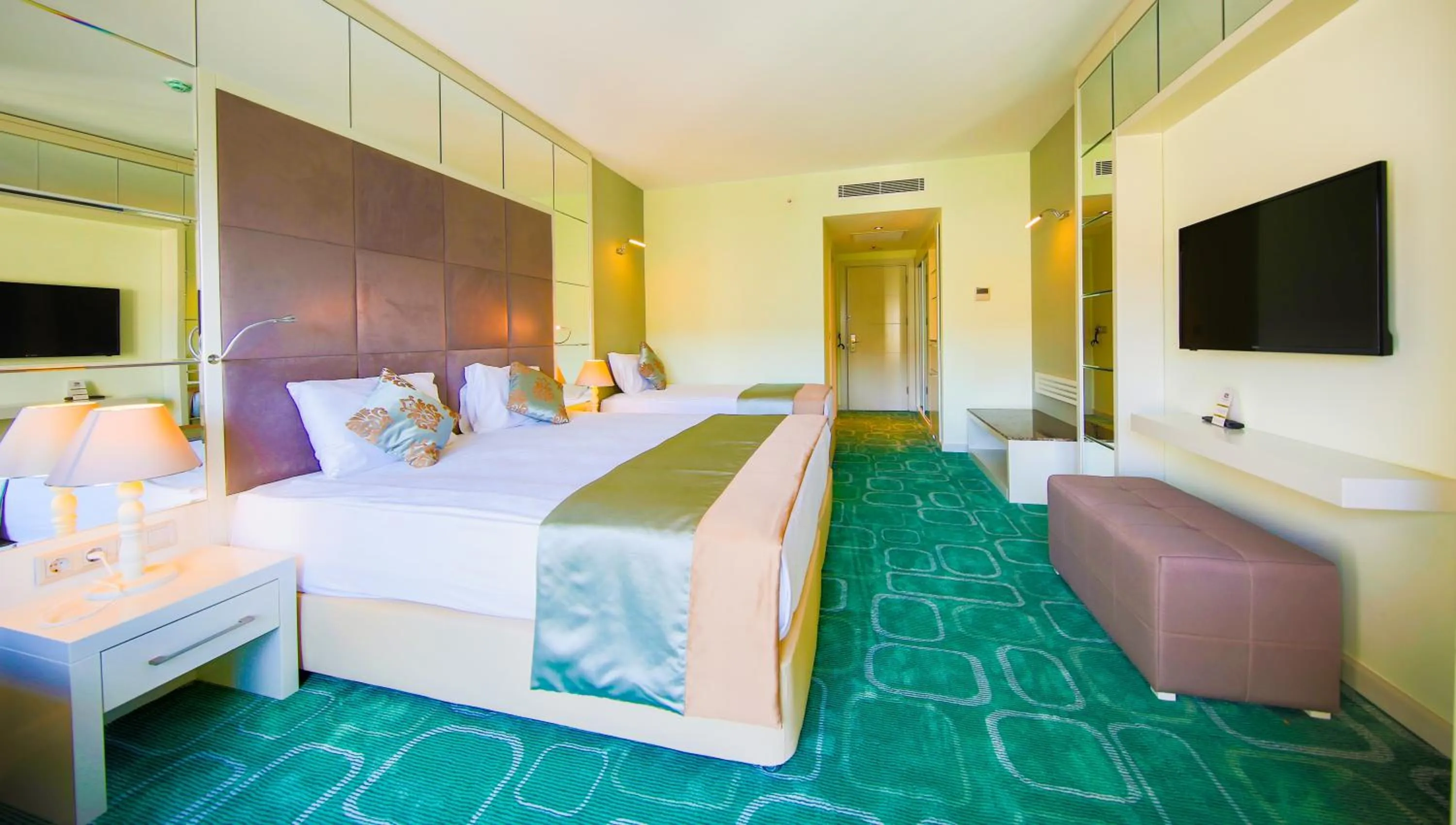 Bed in Horus Paradise Resort - Ultra All Inclusive