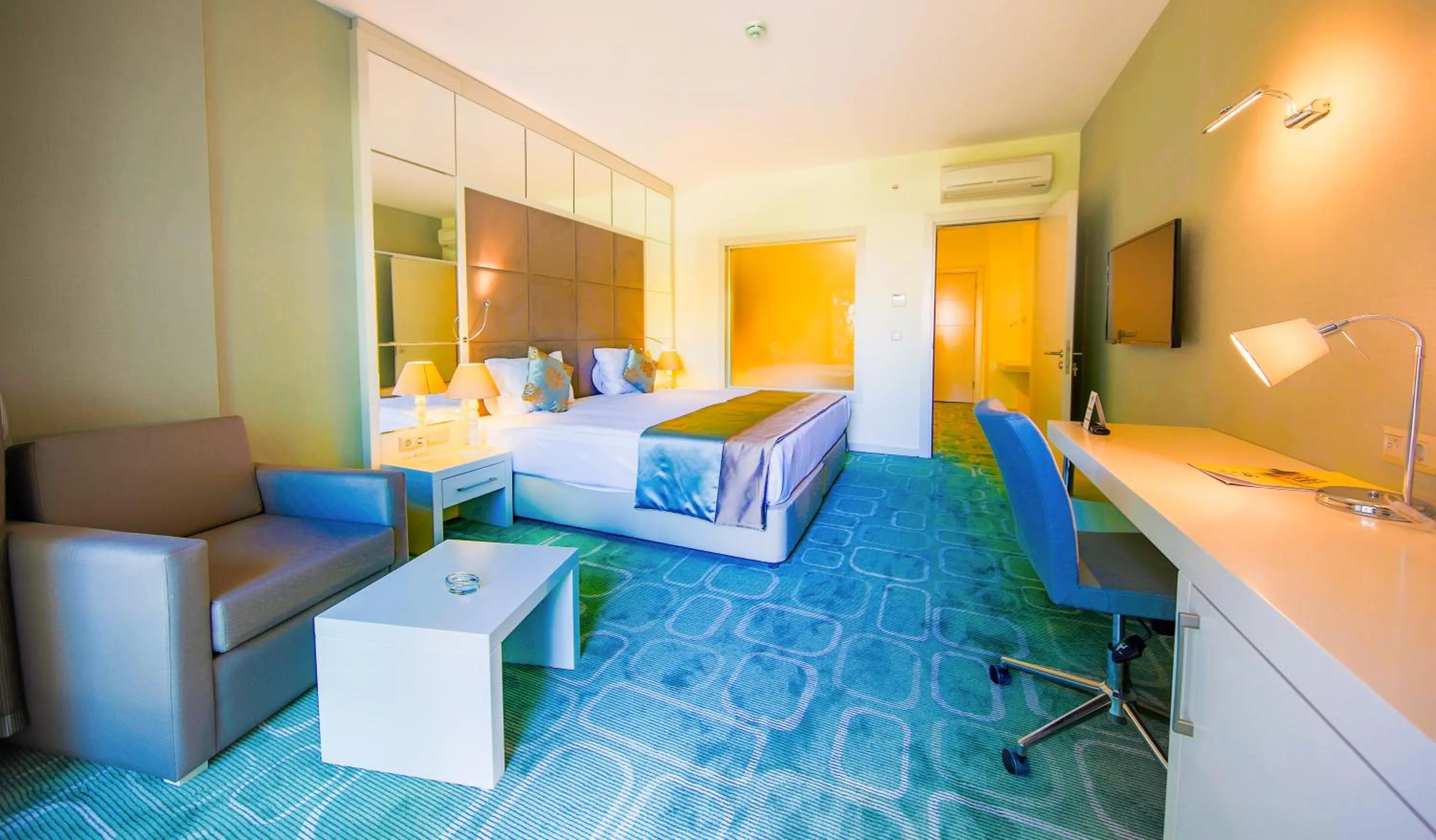 Bed in Horus Paradise Resort - Ultra All Inclusive