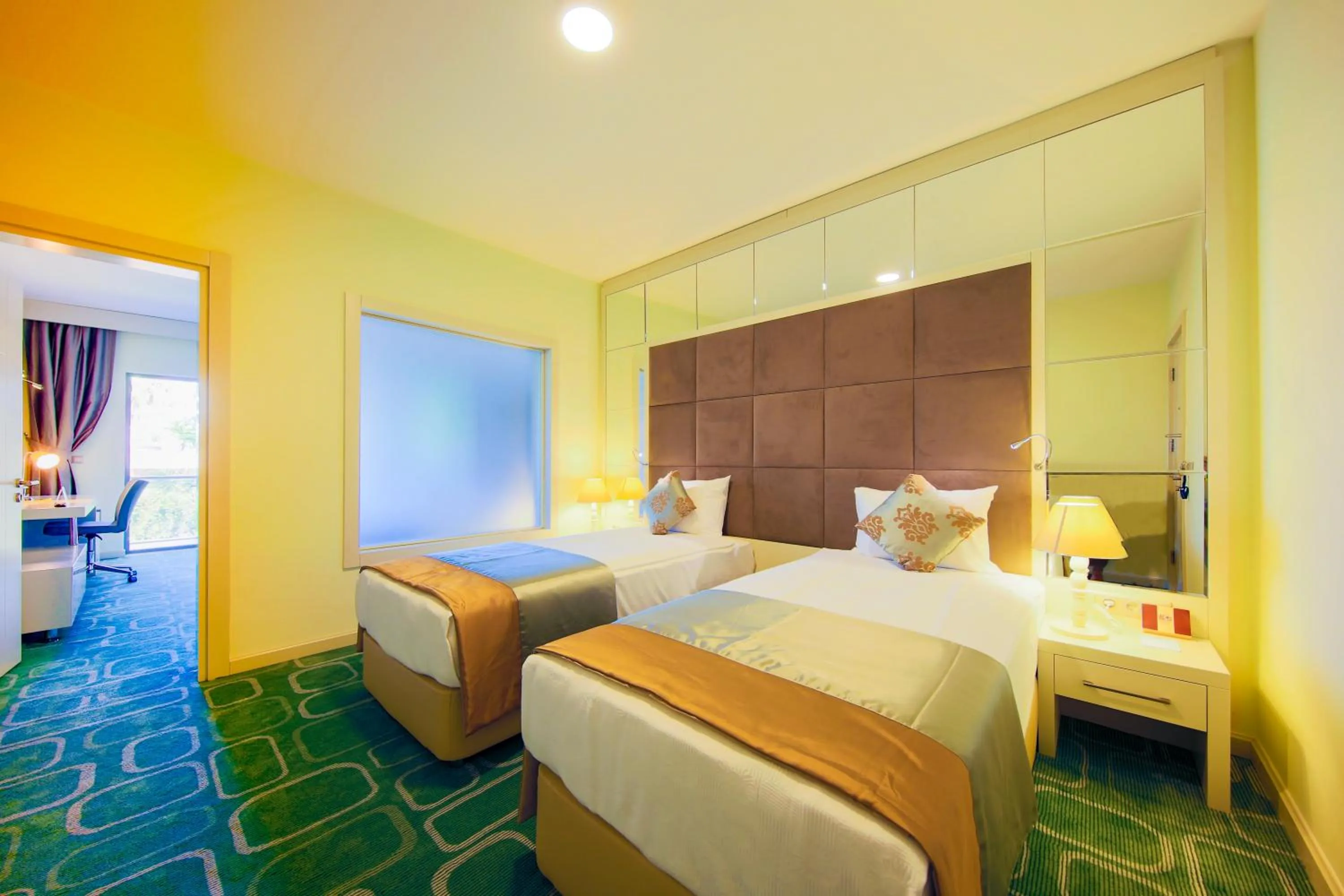 Bed in Horus Paradise Resort - Ultra All Inclusive