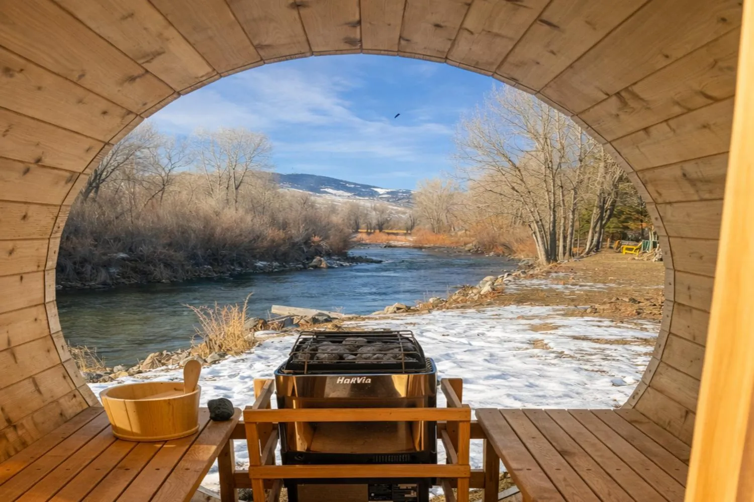 Natural landscape in Chinook Winds Lodge