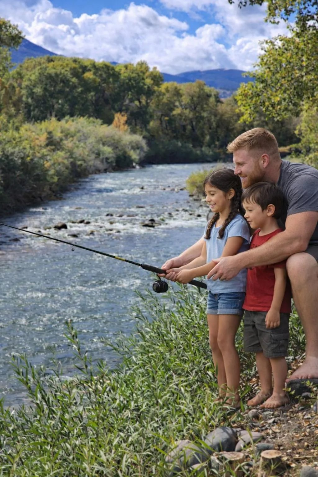 Fishing in Chinook Winds Lodge