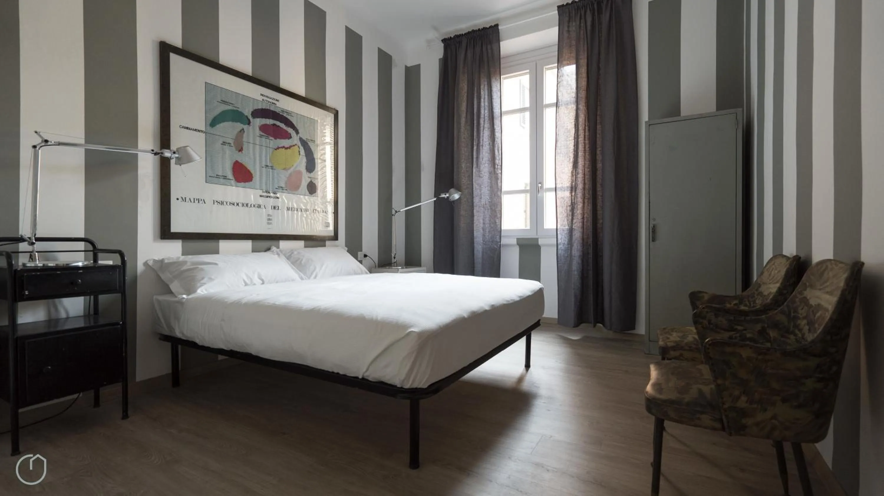 Bedroom, Bed in Italianway Easy - Melzo 12